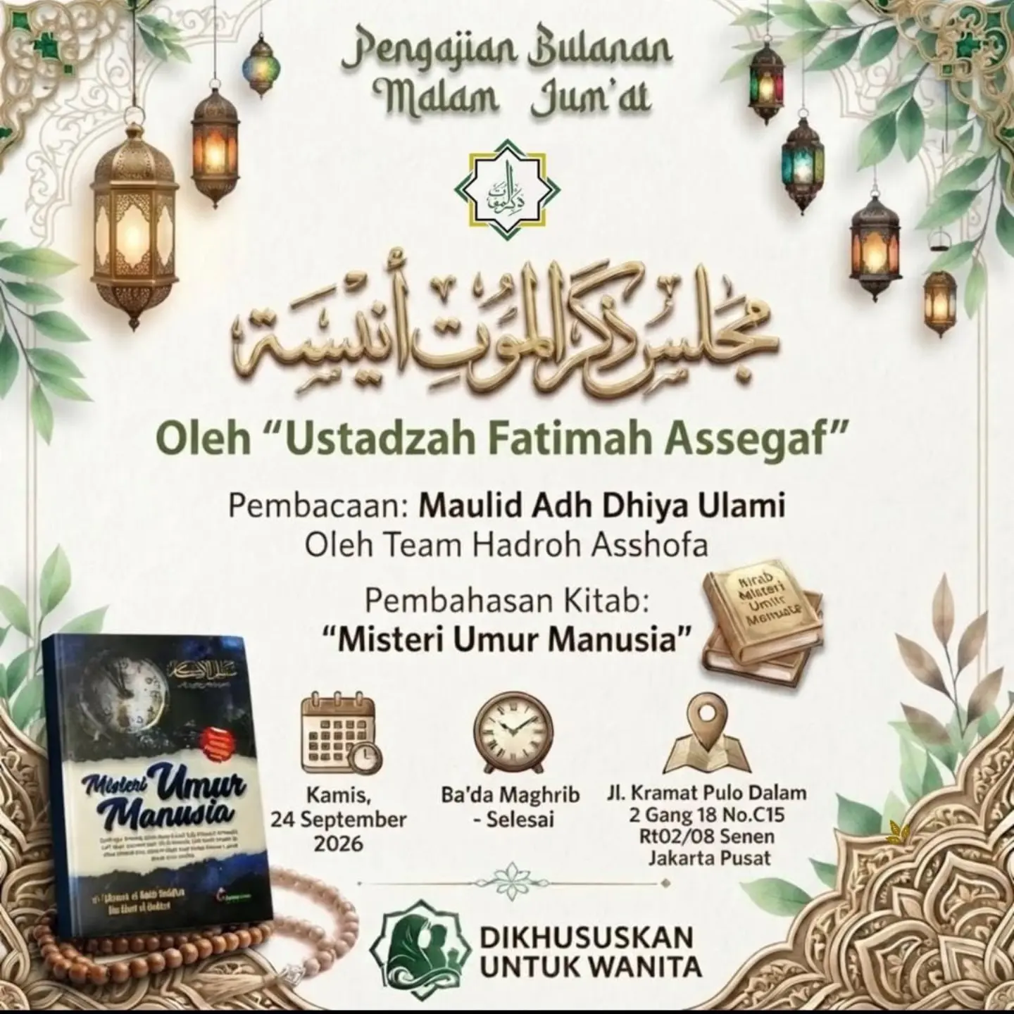 Pengajian Bulanan Malam Jumat