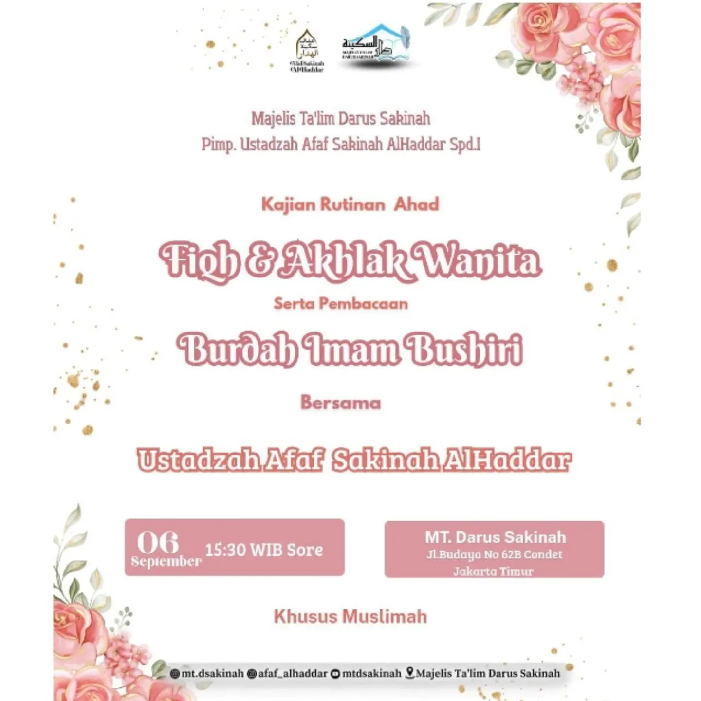 Fiqh & Akhlak Wanita