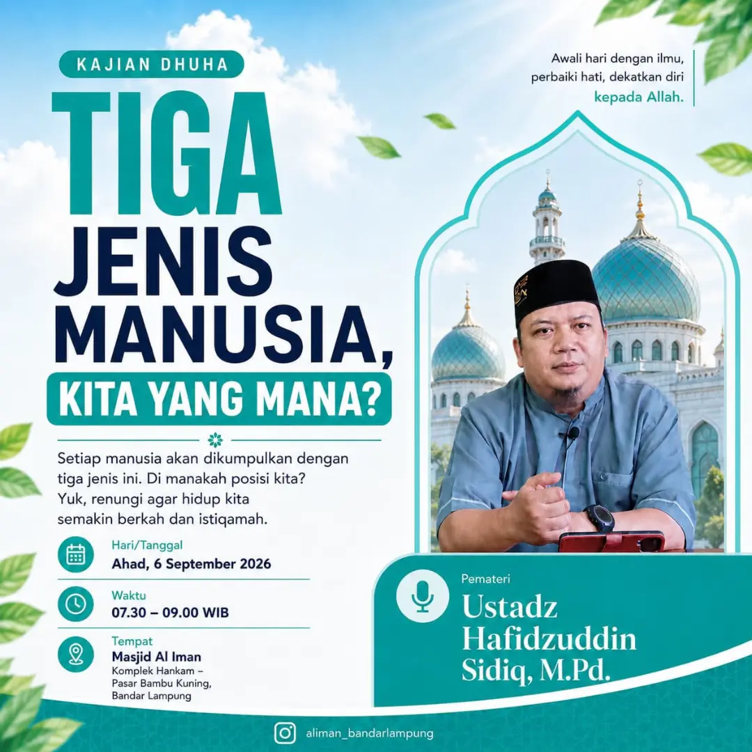 Tiga Jenis Manusia, Kita Yang Mana?