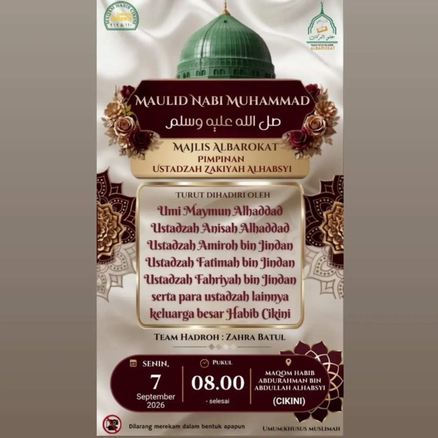 Maulid Nabi Muhammad SAW