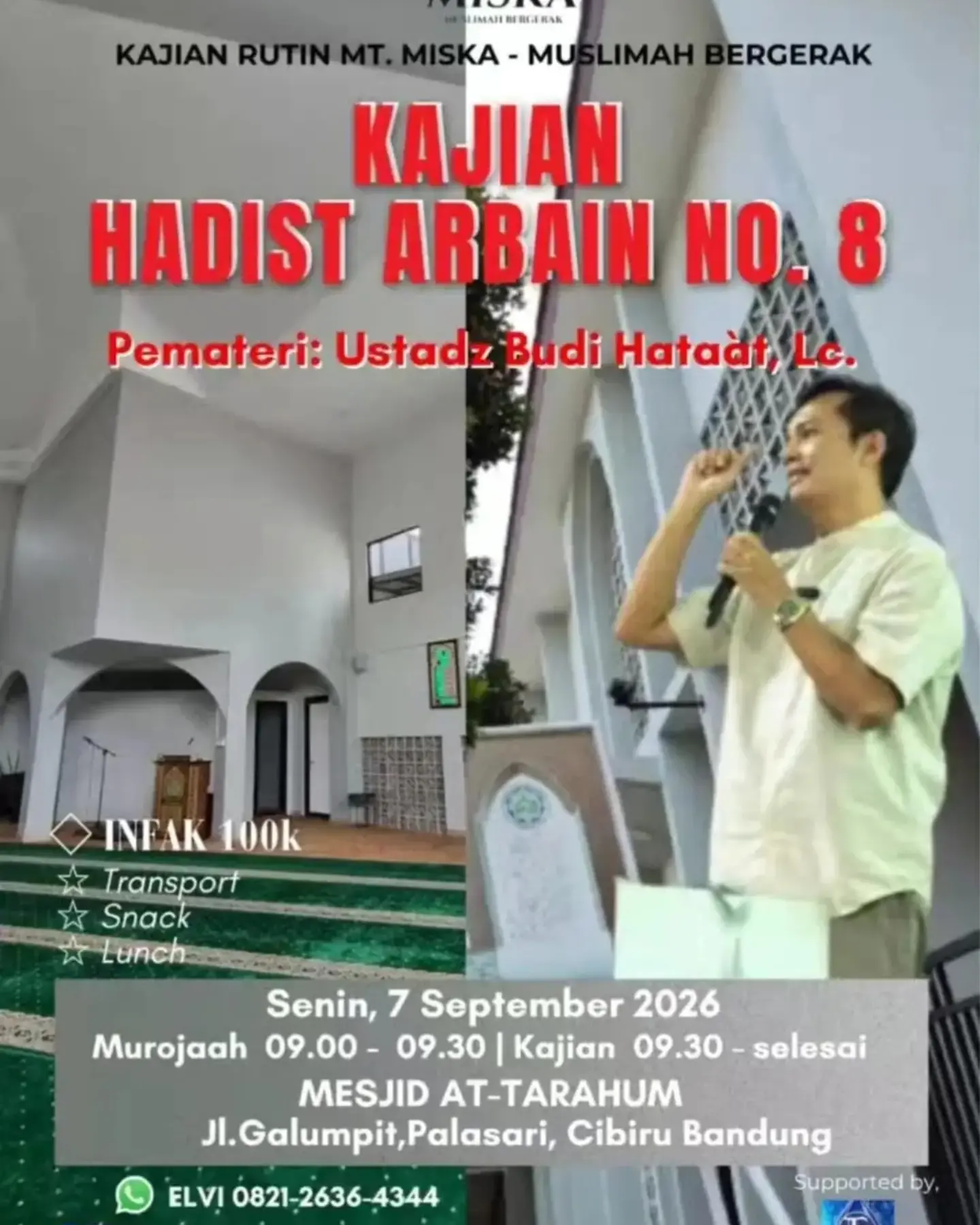 Kajian Hadist Arba'in No. 8