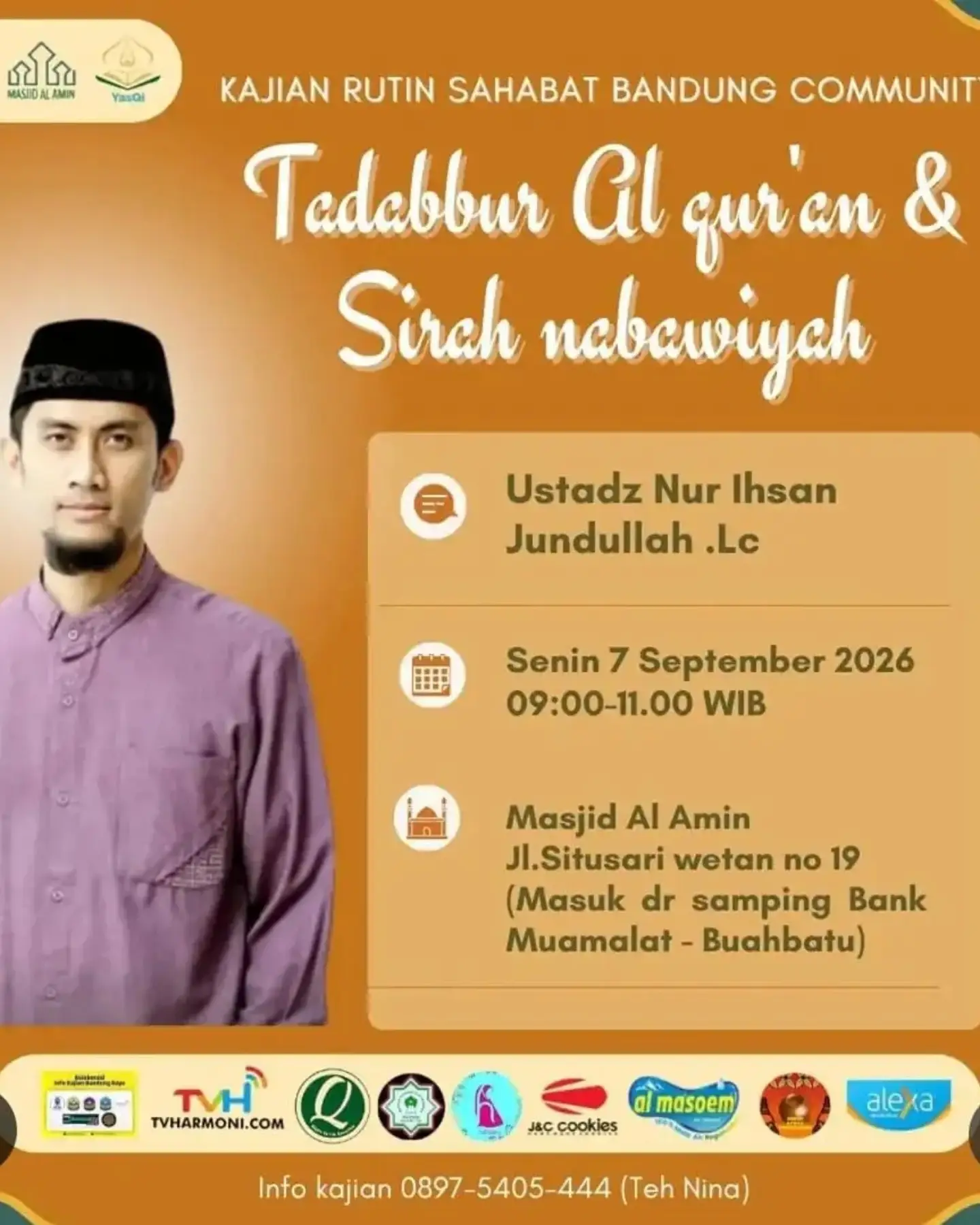 Kajian Rutin Sahabat Bandung Community