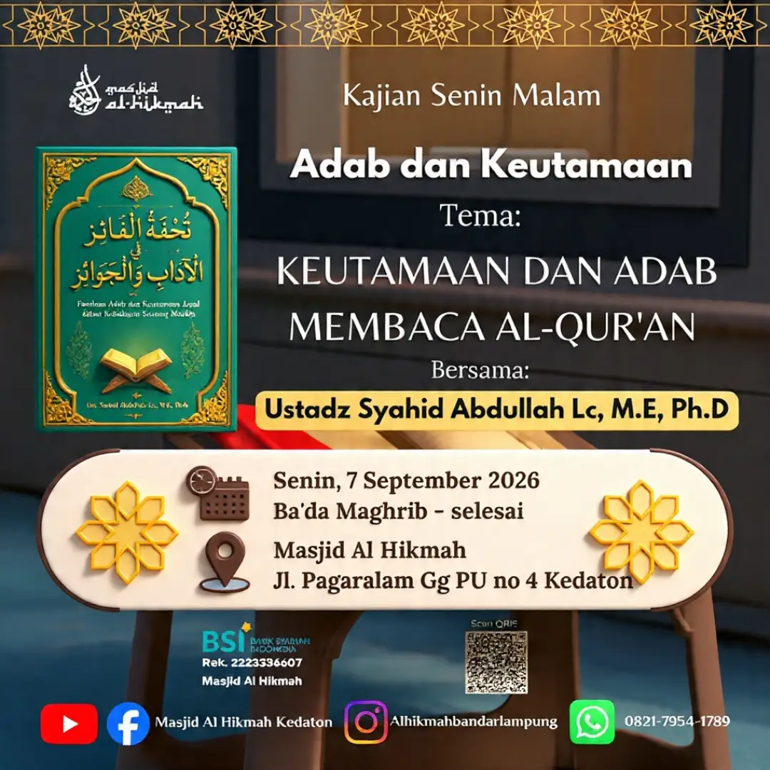Adab dan Keutamaan Membaca Al-Qur'an