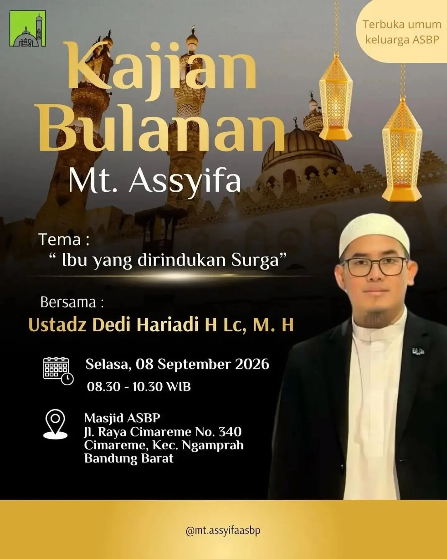 Ibu yang dirindukan Surga