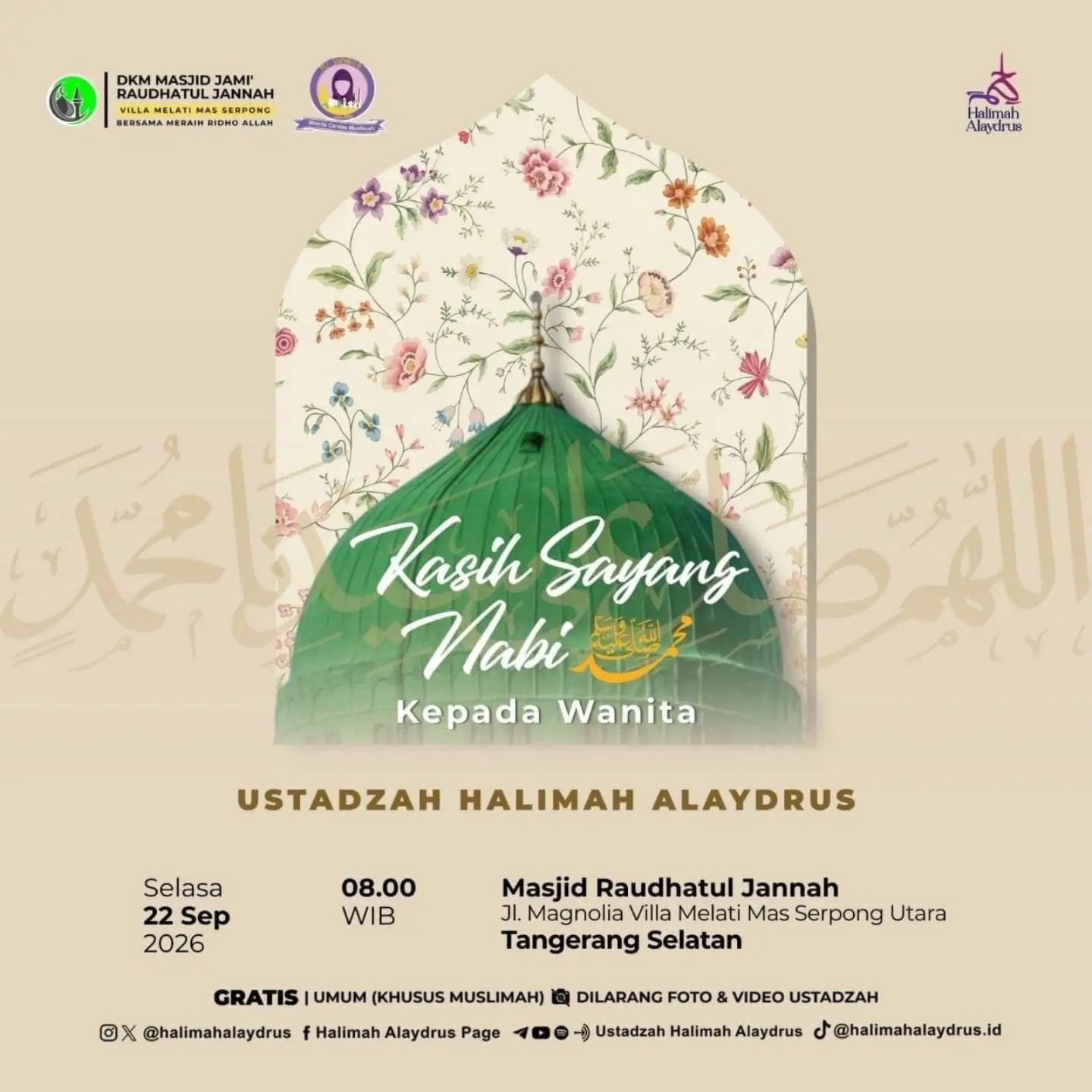 Kasih Sayang Nabi Kepada Wanita