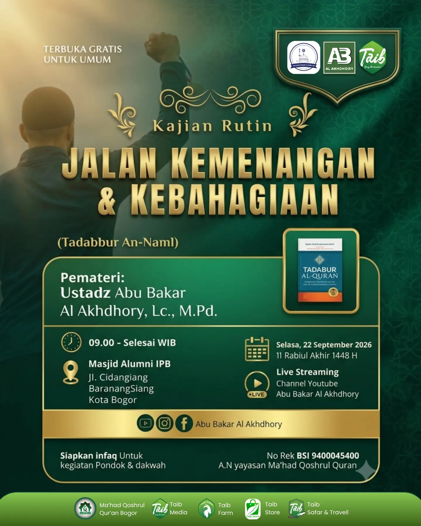 Jalan Kemenangan dan Kebahagiaan