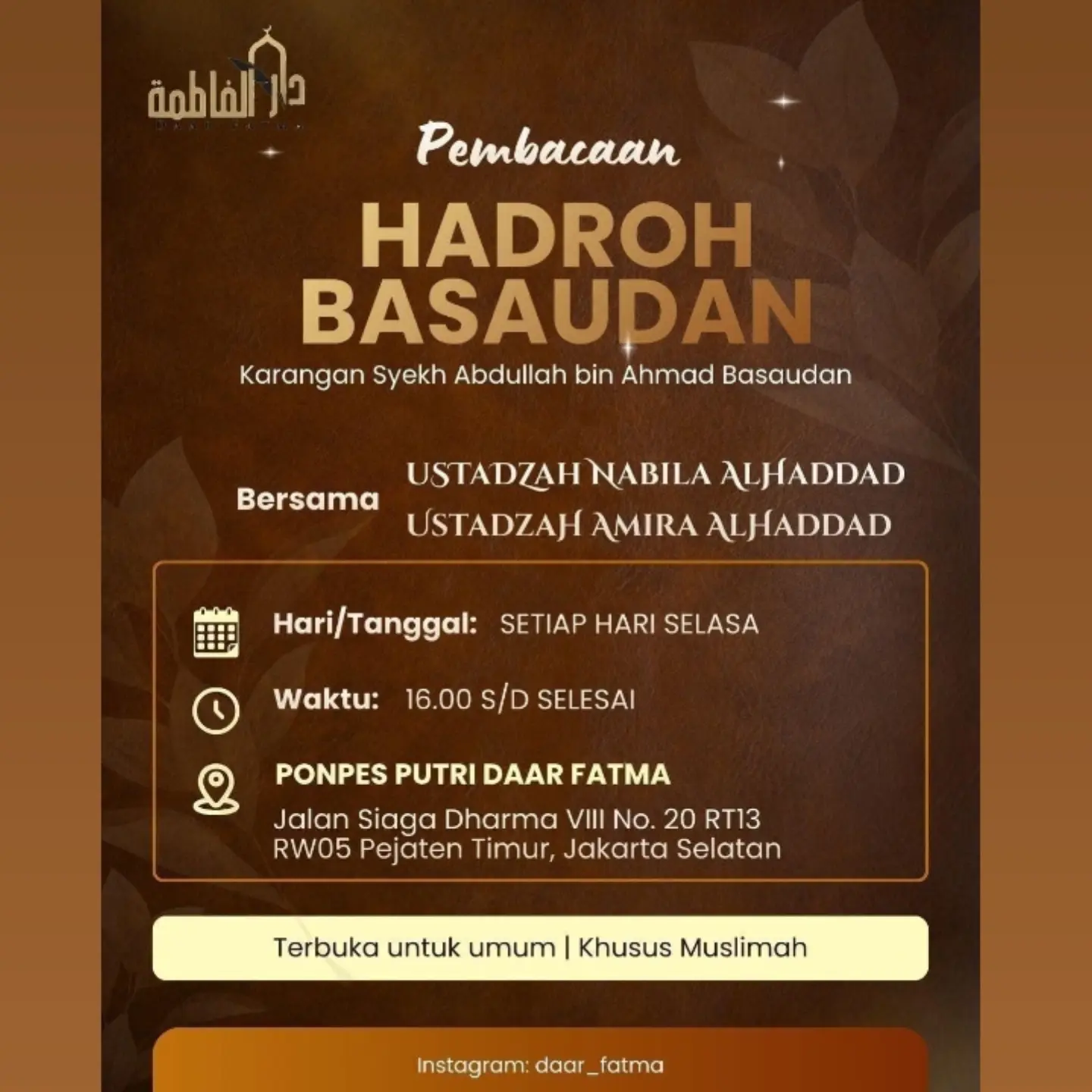 Pembacaan Hadroh Basaudan