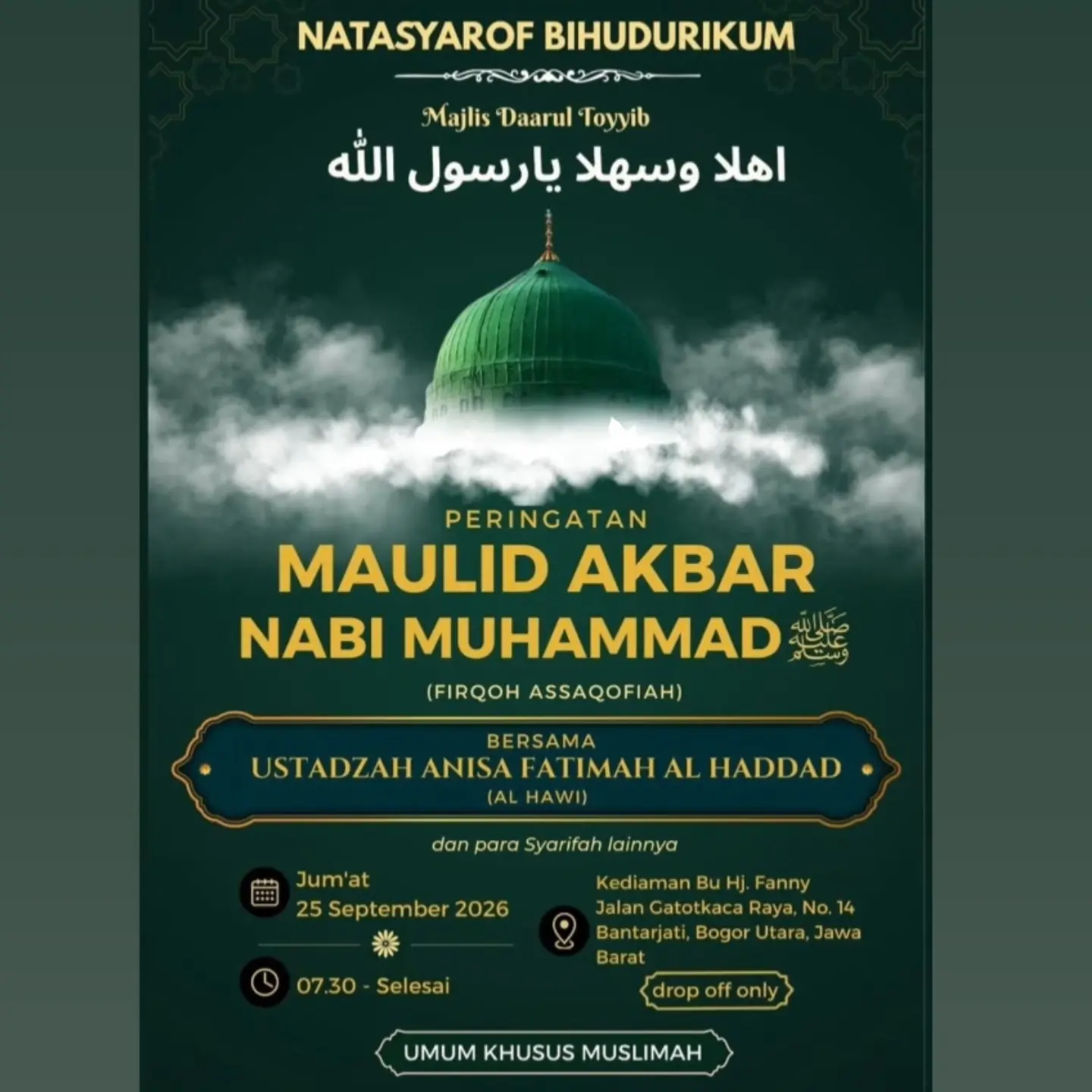 Peringatan Maulid Akbar Nabi Muhammad (Firqoh Assaqofiah)