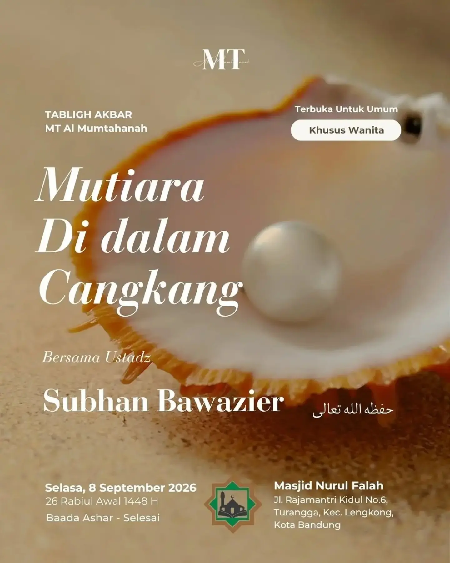Mutiara Di dalam Cangkang
