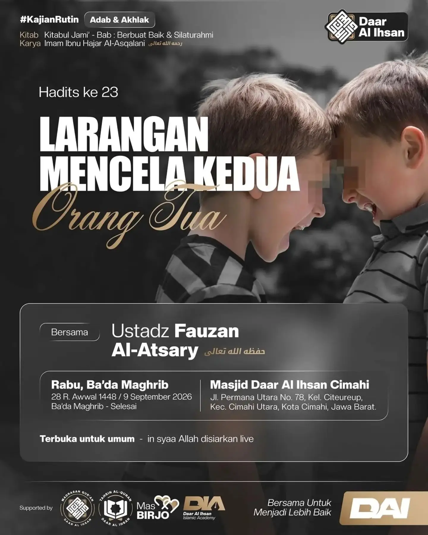 Larangan Mencela Kedua Orang Tua