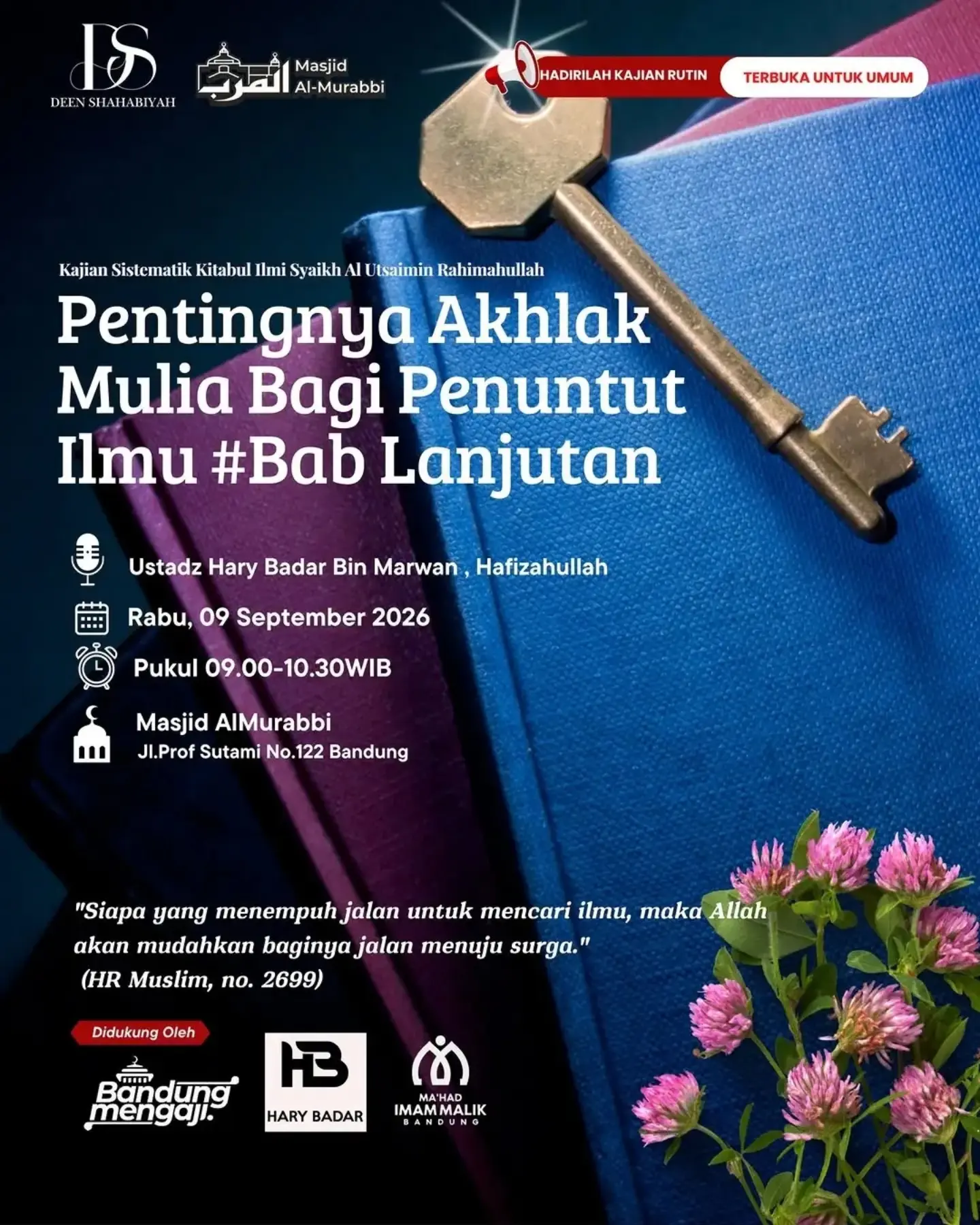 Pentingnya Akhlak Mulia Bagi Penuntut Ilmu #Bab Lanjutan