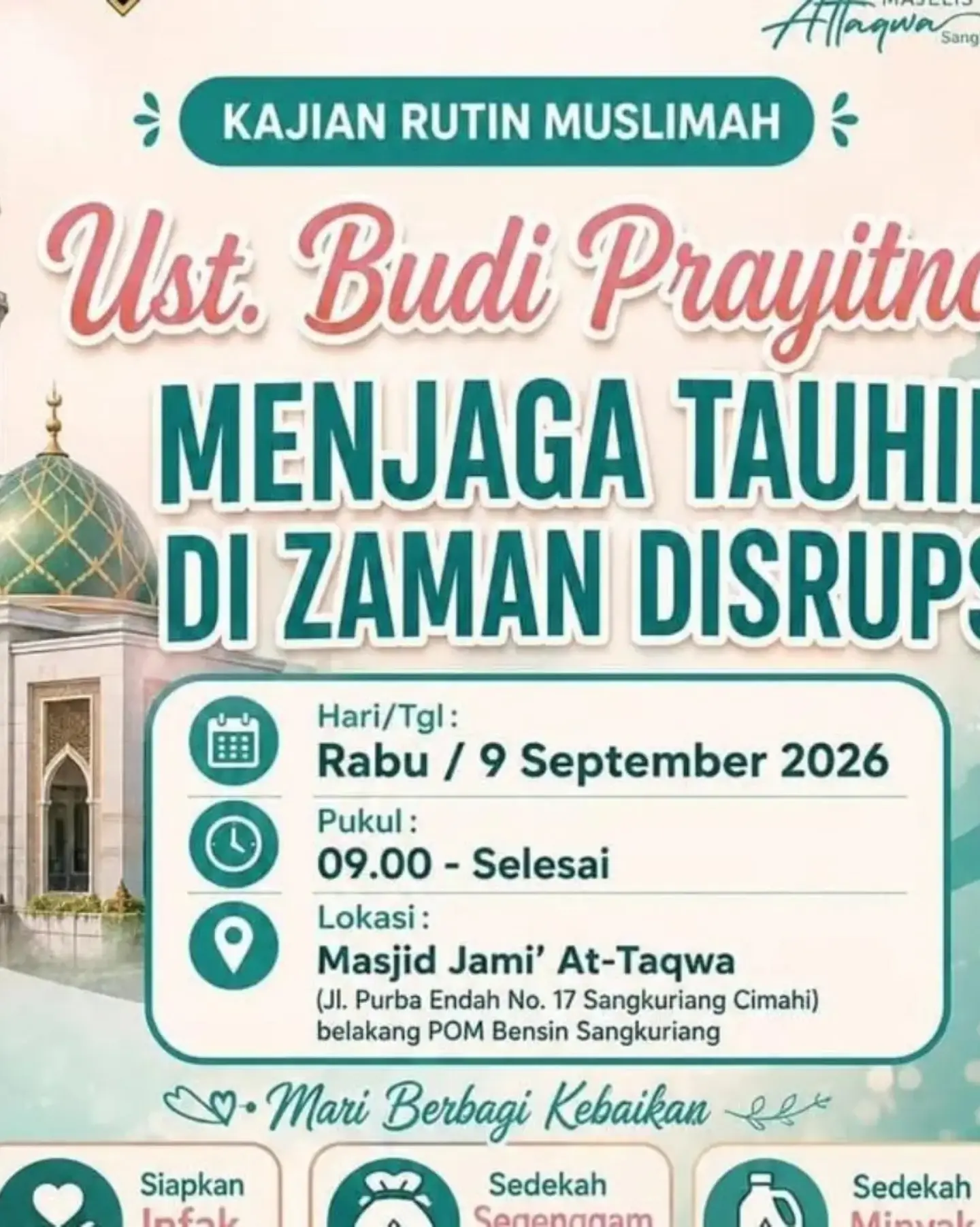 Menjaga Tauhid di Zaman Disrupsi