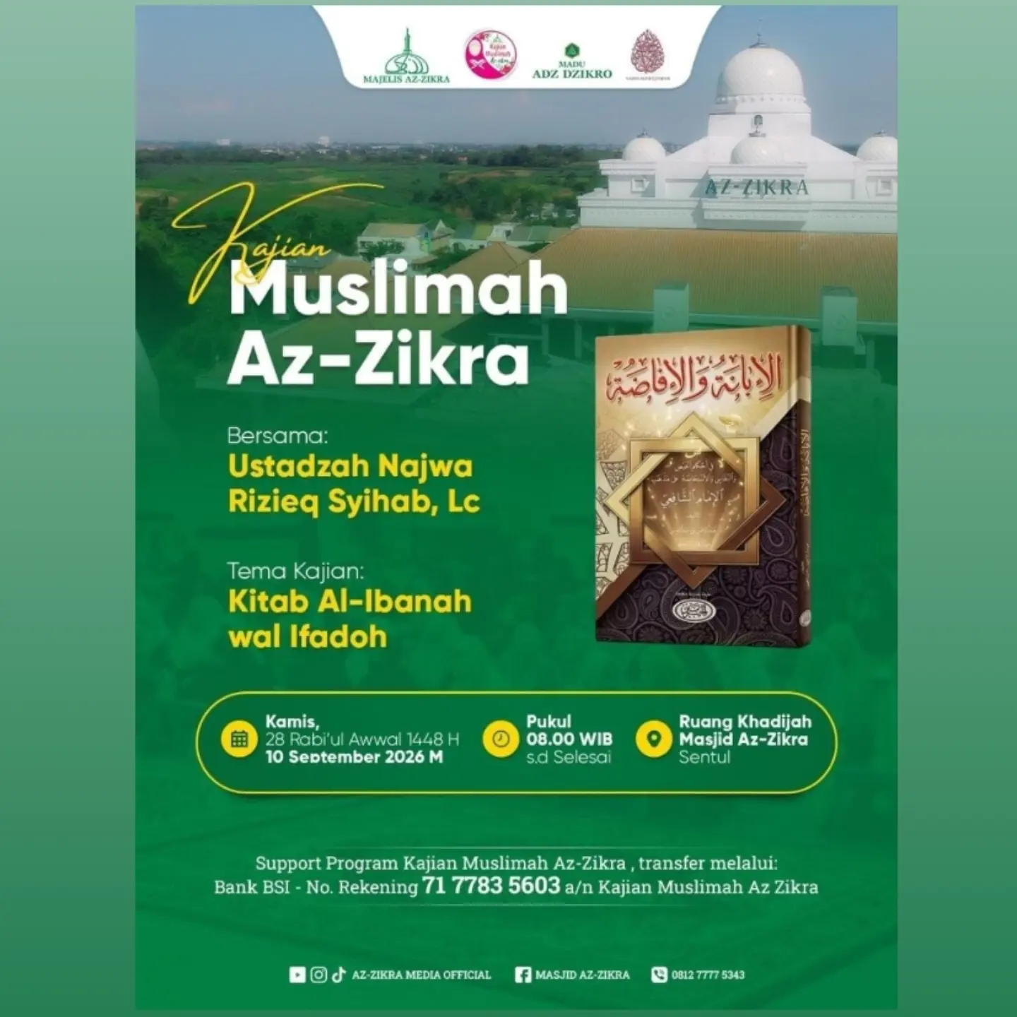 Kajian Muslimah Az-Zikra