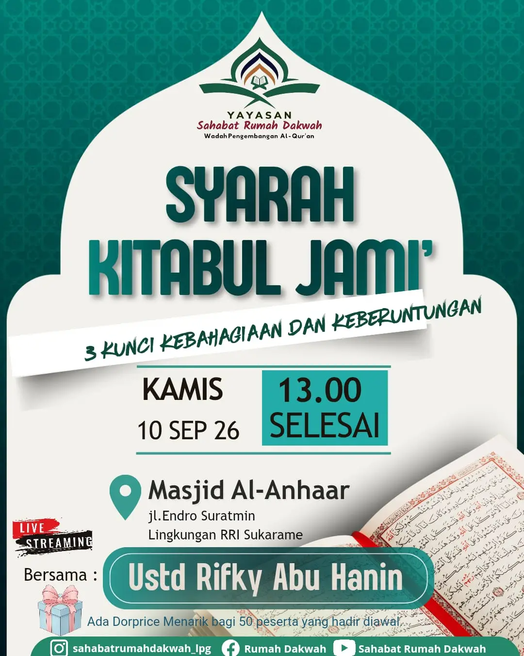 3 Kunci Kebahagiaan dan Keberuntungan