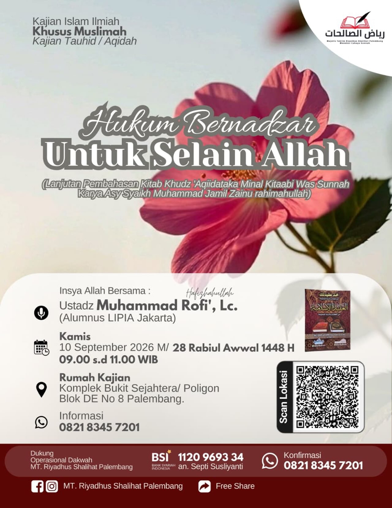 Hukum Bernadzar Untuk Selain Allah