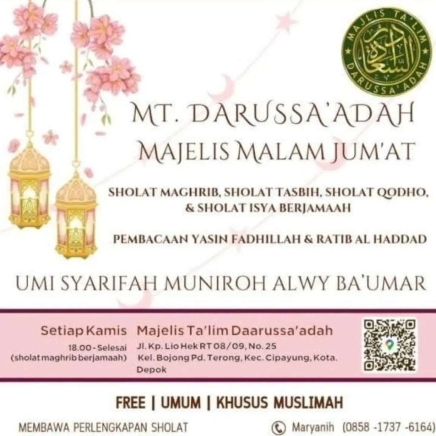 Majelis Malam Jumat Daarussa'adah