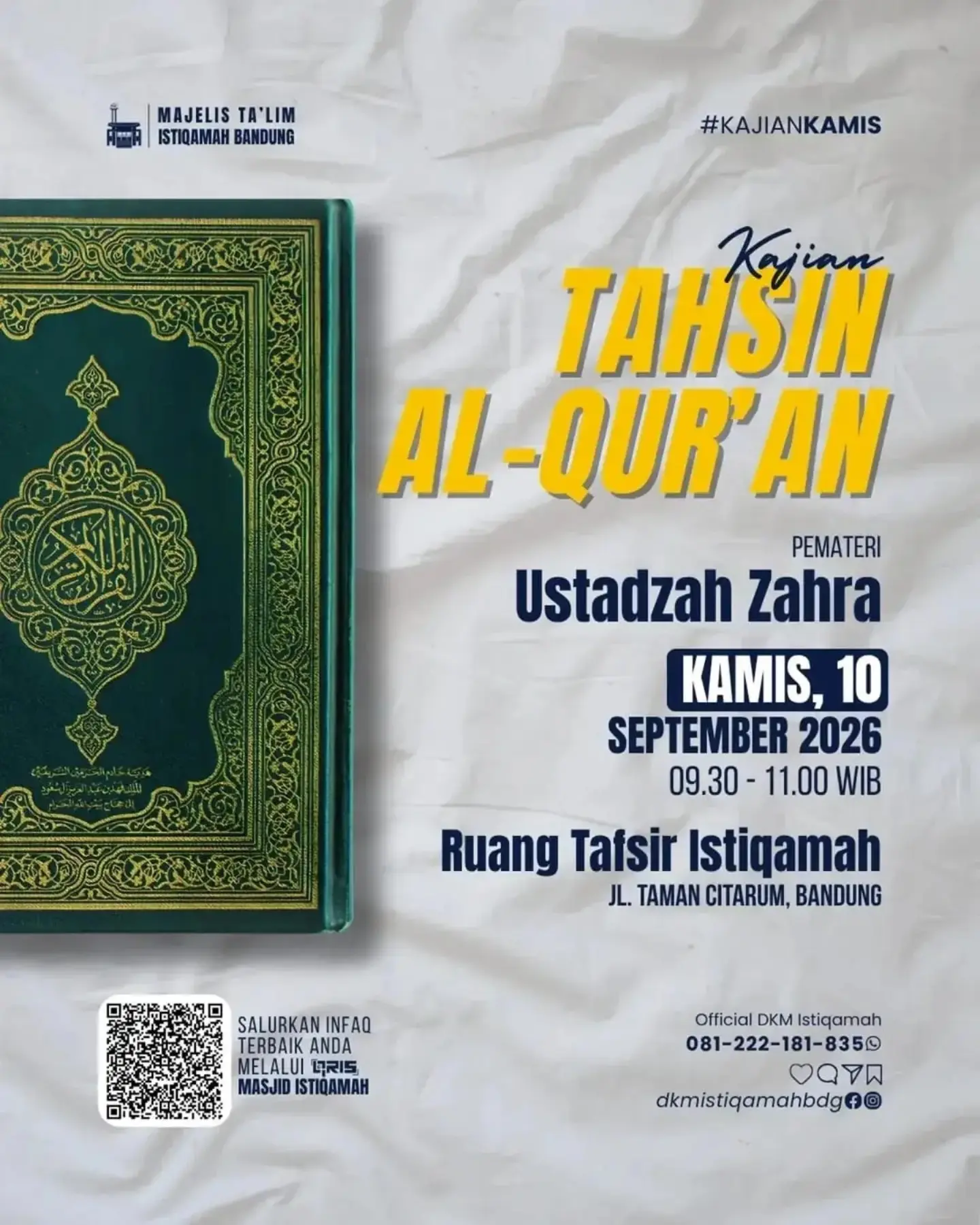 Kajian Tahsin Al-Qur'an