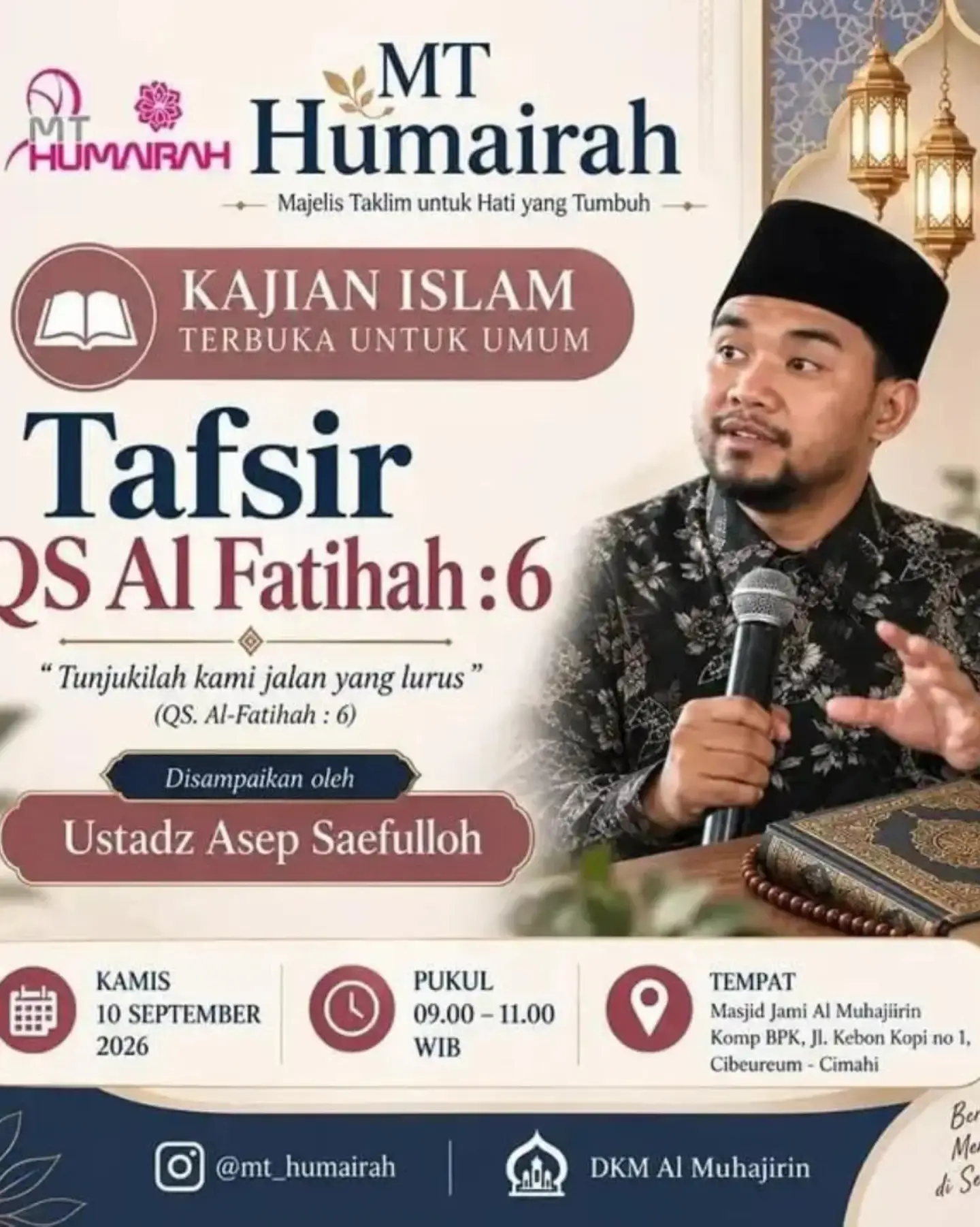 Tafsir QS Al Fatihah: 6