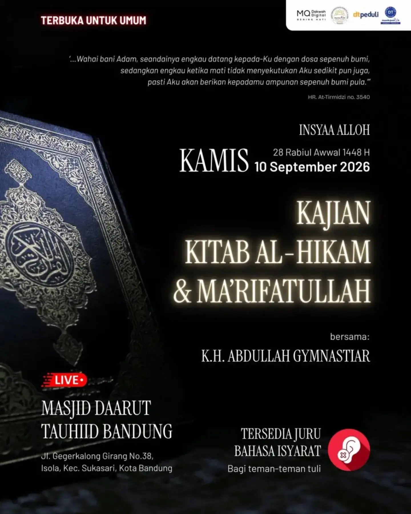 Kajian Kitab Al-Hikam & Ma'rifatullah