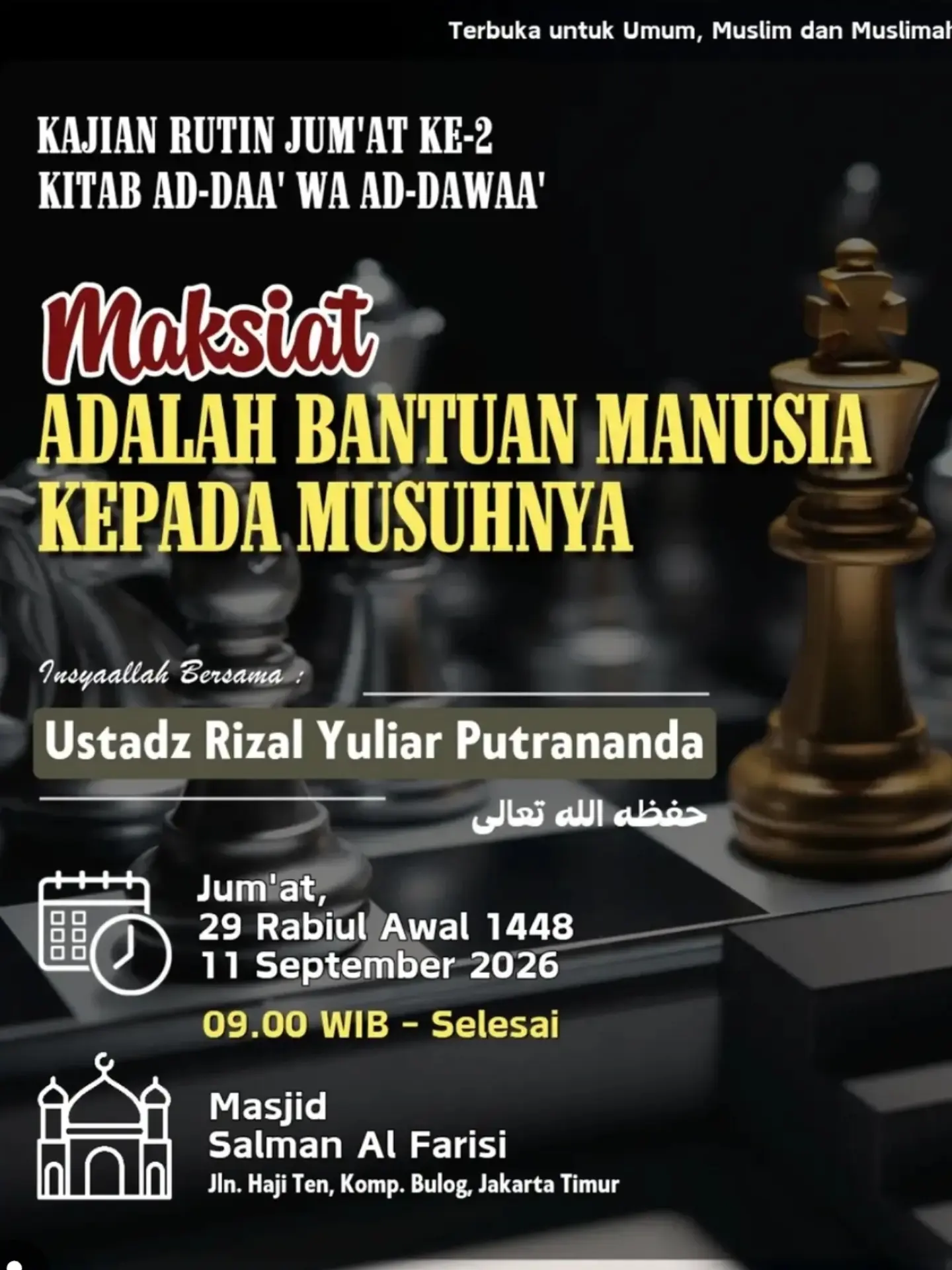 Maksiat adalah Bantuan Manusia kepada Musuhnya