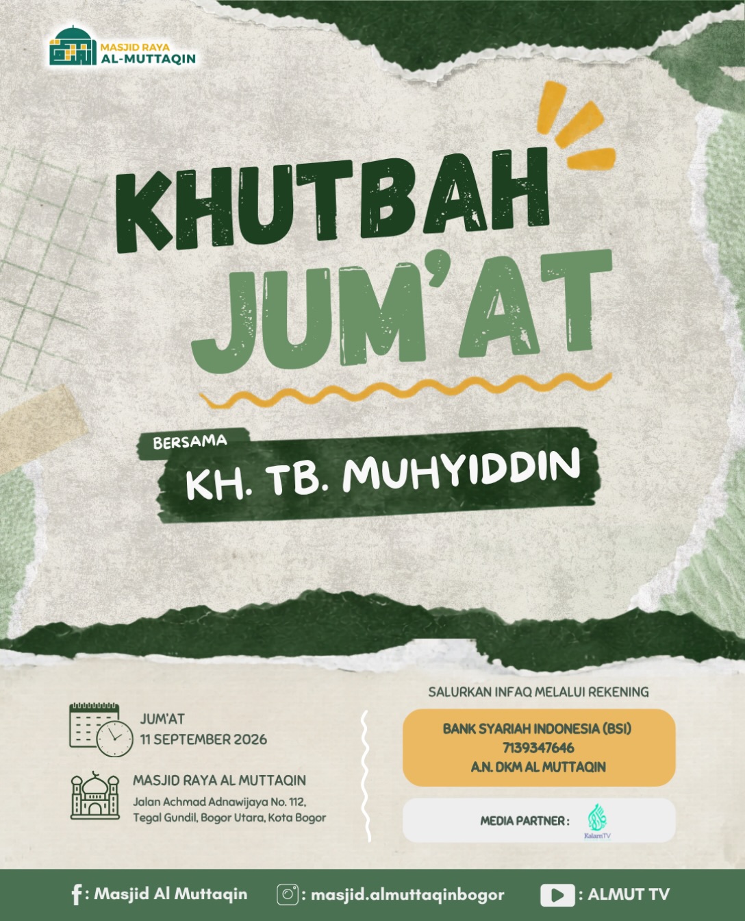 KHUTBAH JUM’AT