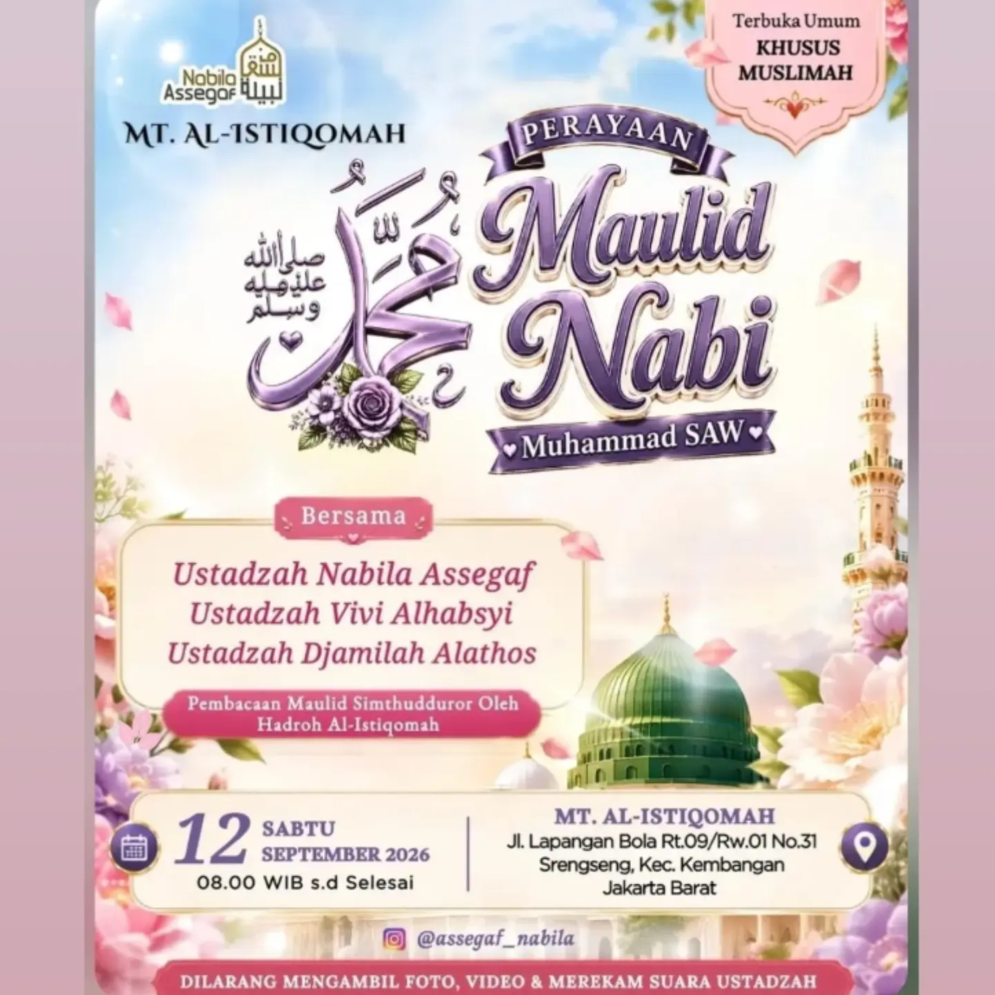Peringatan Maulid Nabi Muhammad SAW