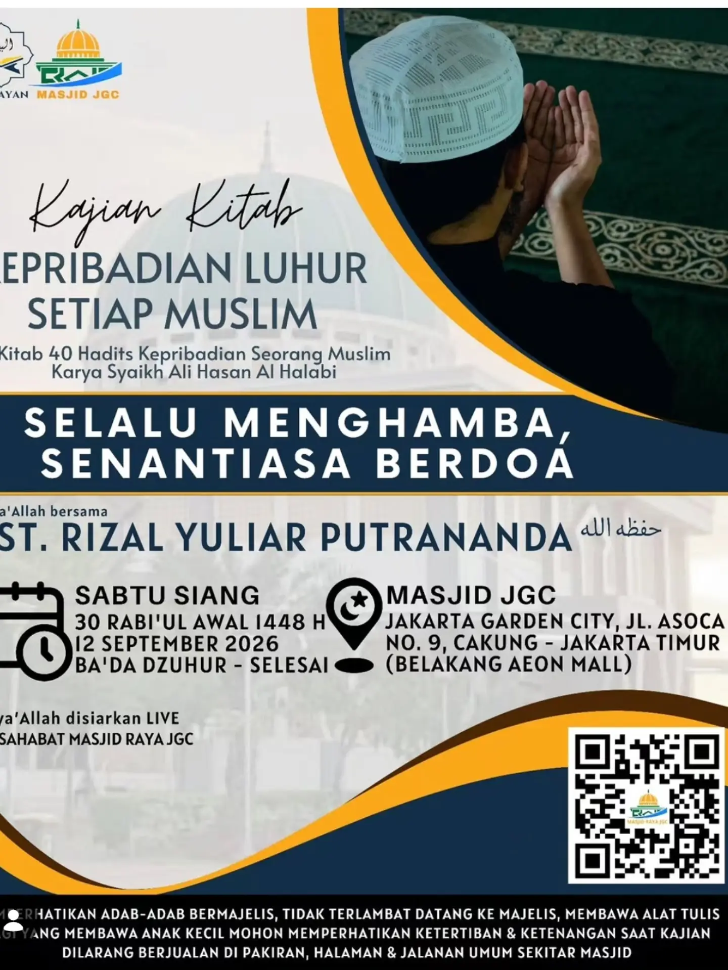 Selalu Menghamba, Senantiasa Berdoa