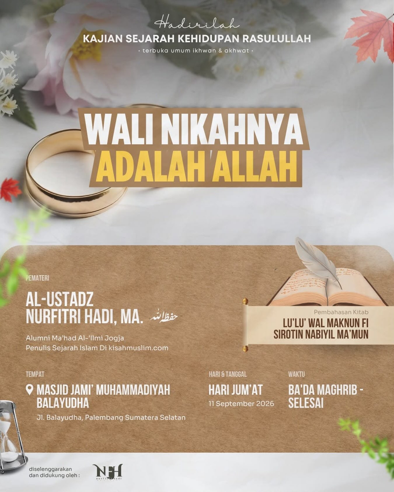 Wali Nikahnya adalah Allah