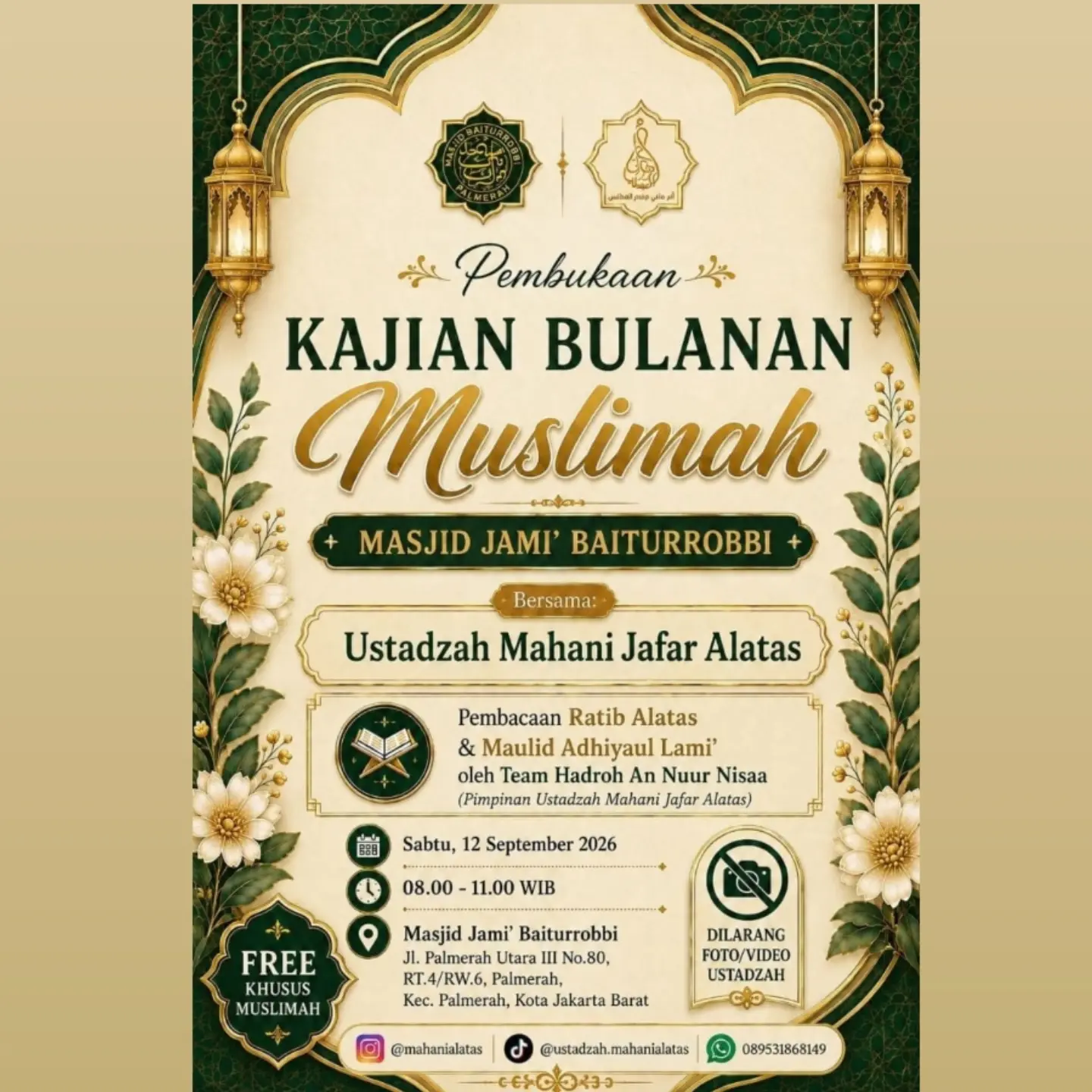 Kajian Bulanan Muslimah