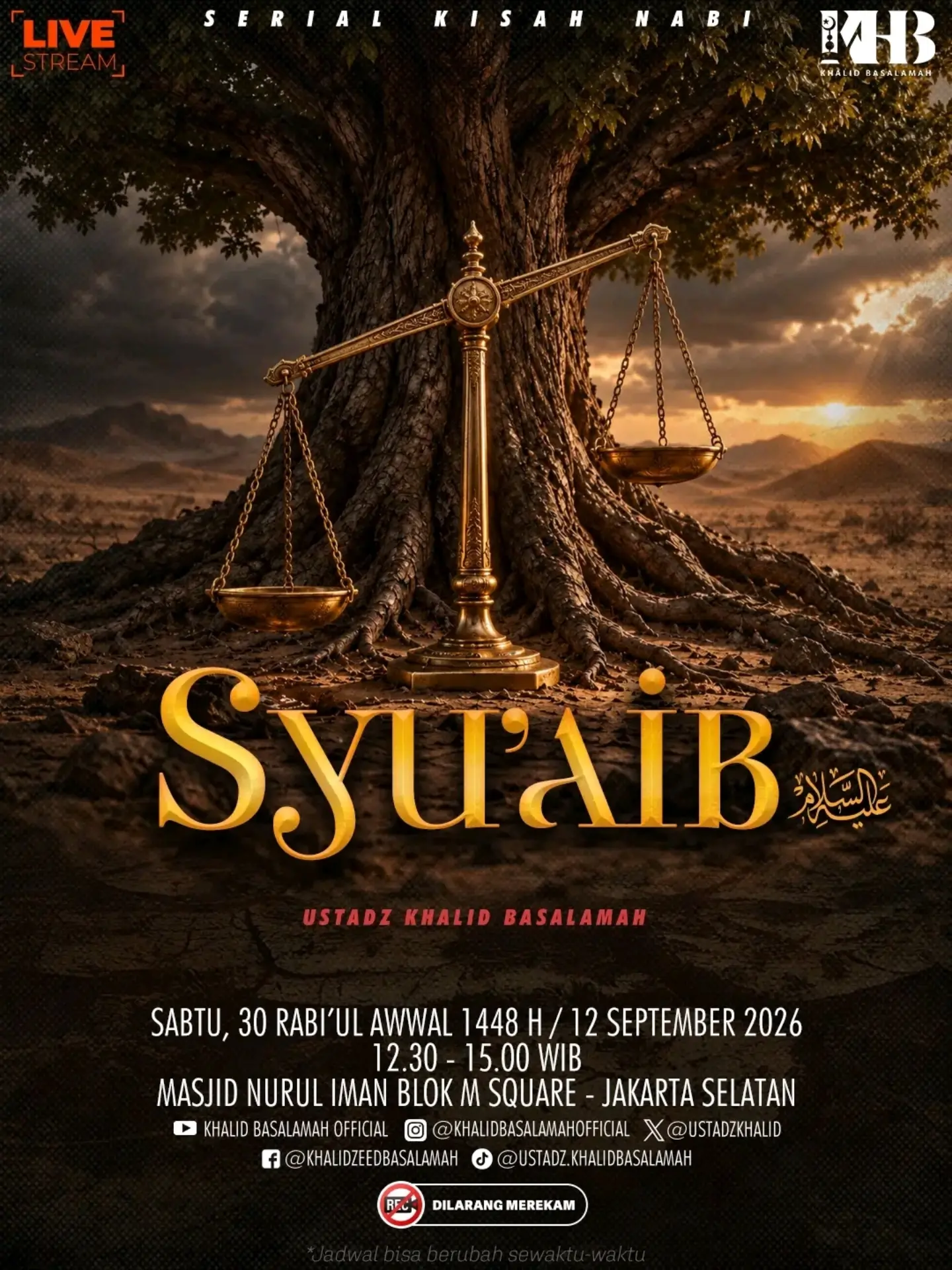 Syu'aib عَلَيْهِ ٱلسَّلَامُ