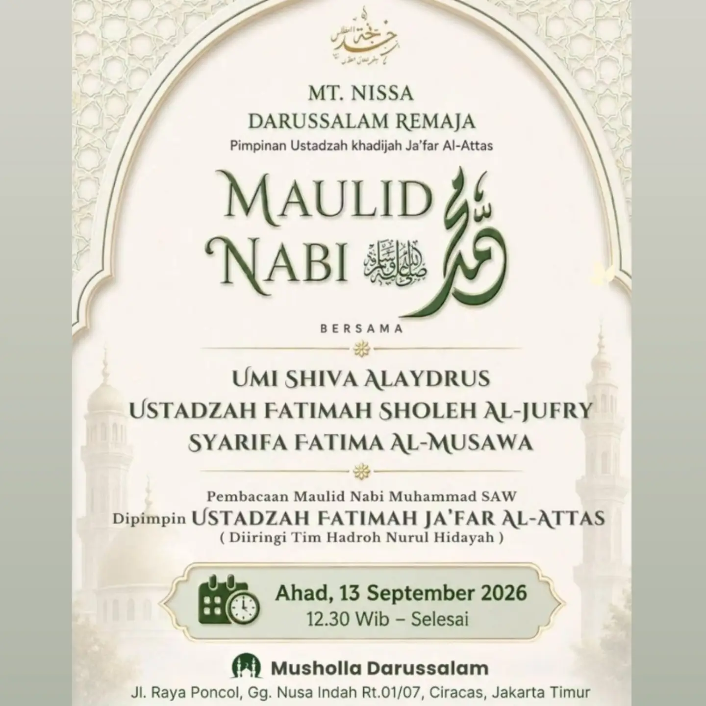 Maulid Nabi Muhammad SAW