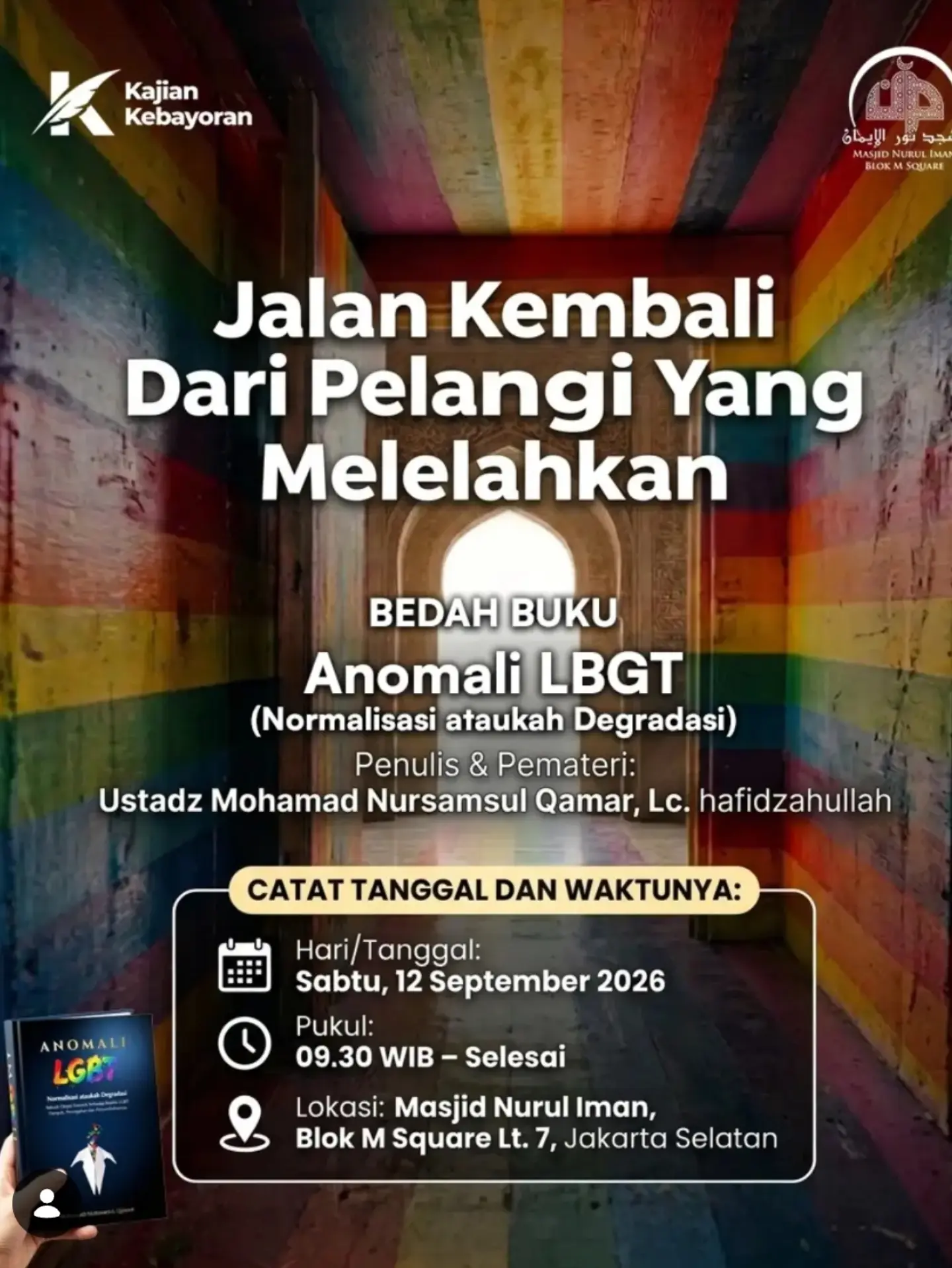 Jalan Kembali Dari Pelangi Yang Melelahkan