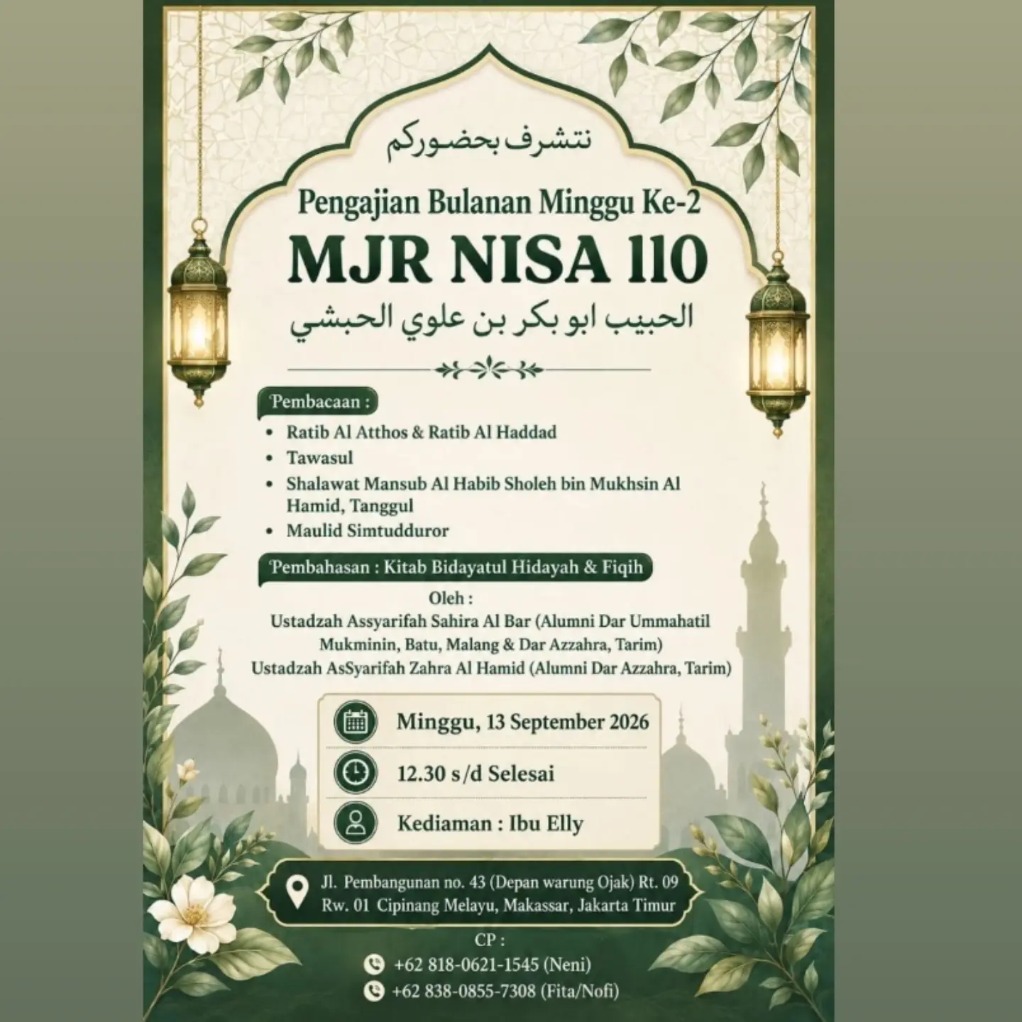 Pengajian Bulanan Minggu Ke-2