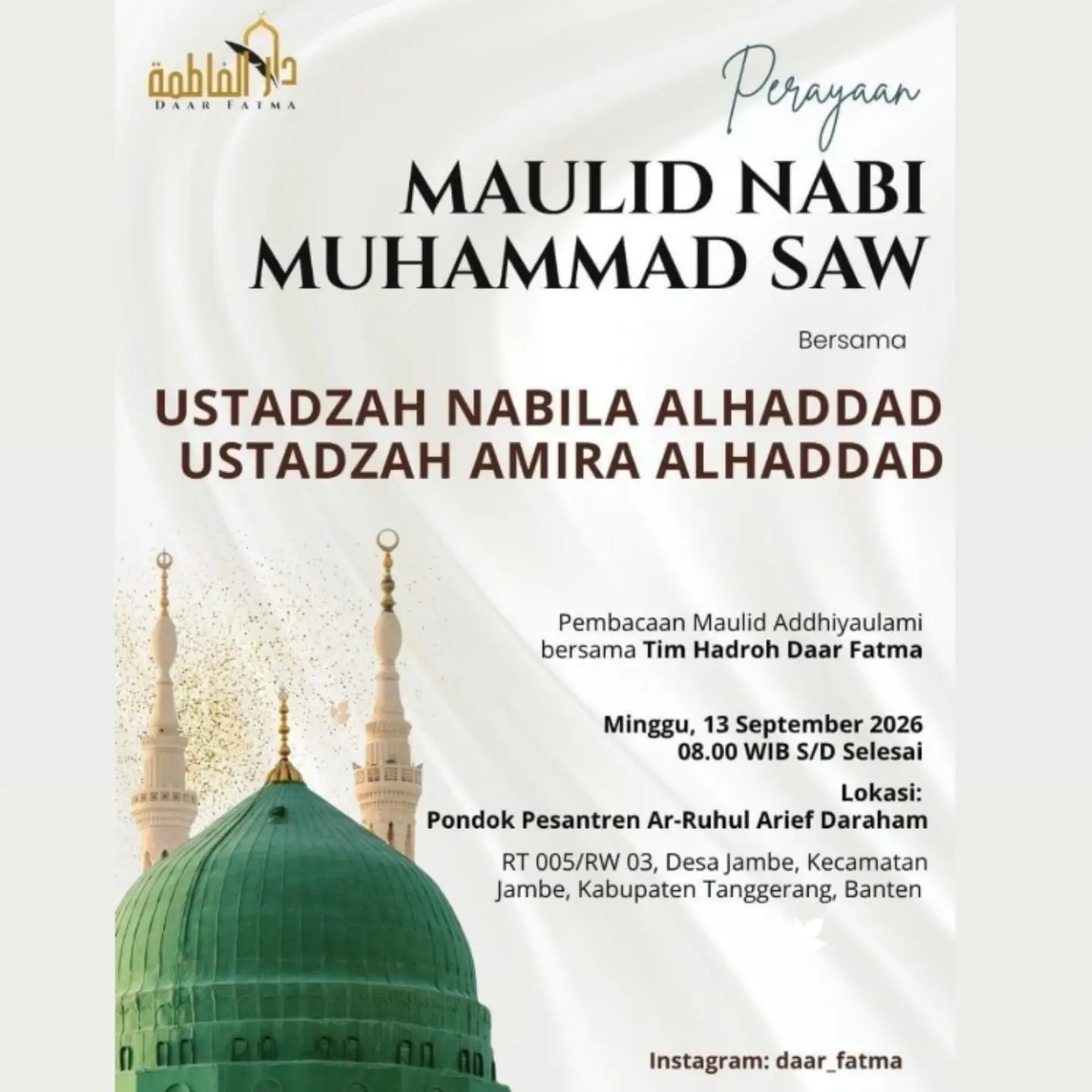 Perayaan Maulid Nabi Muhammad SAW