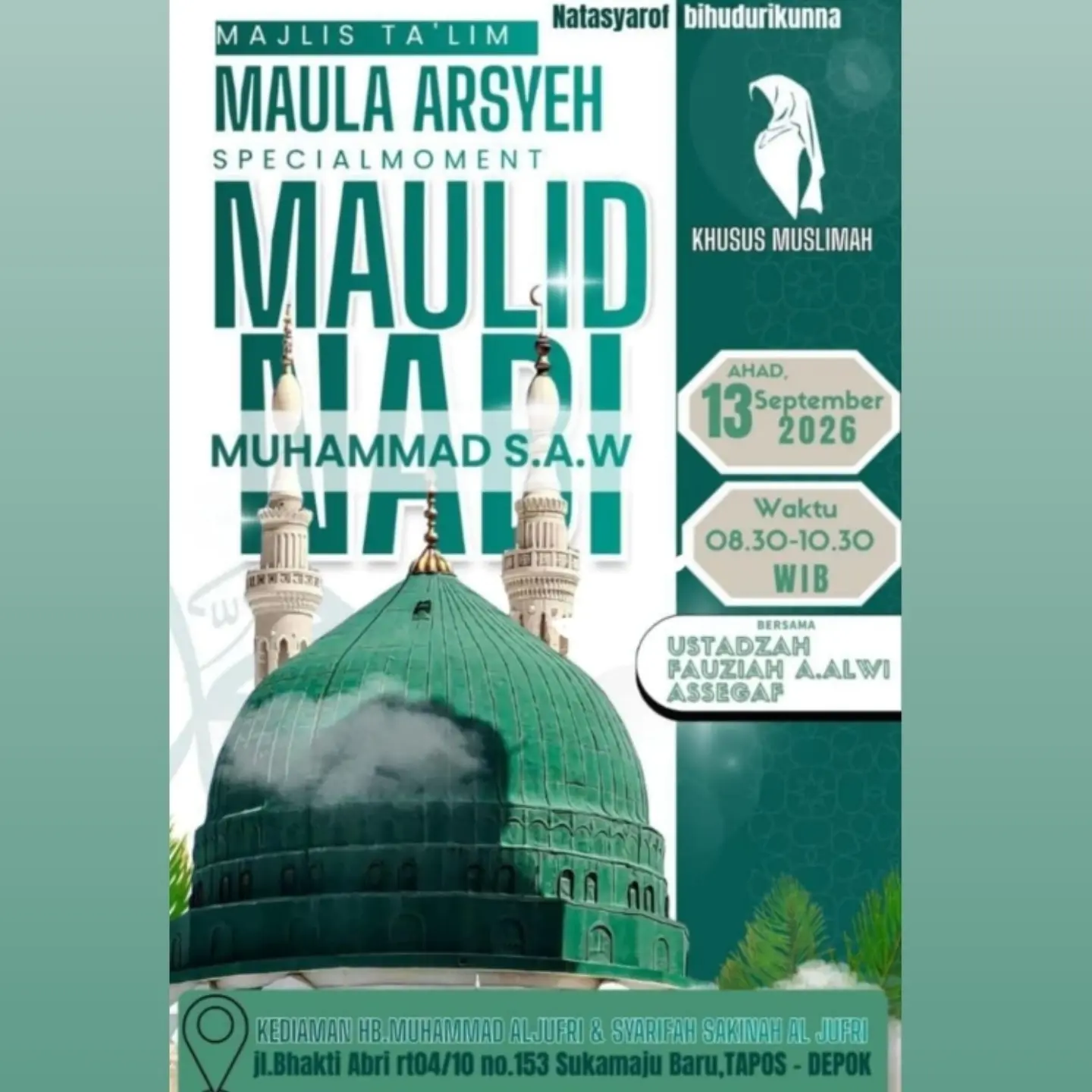 Maulid Nabi Muhammad SAW - Maula Arsyeh Special Moment
