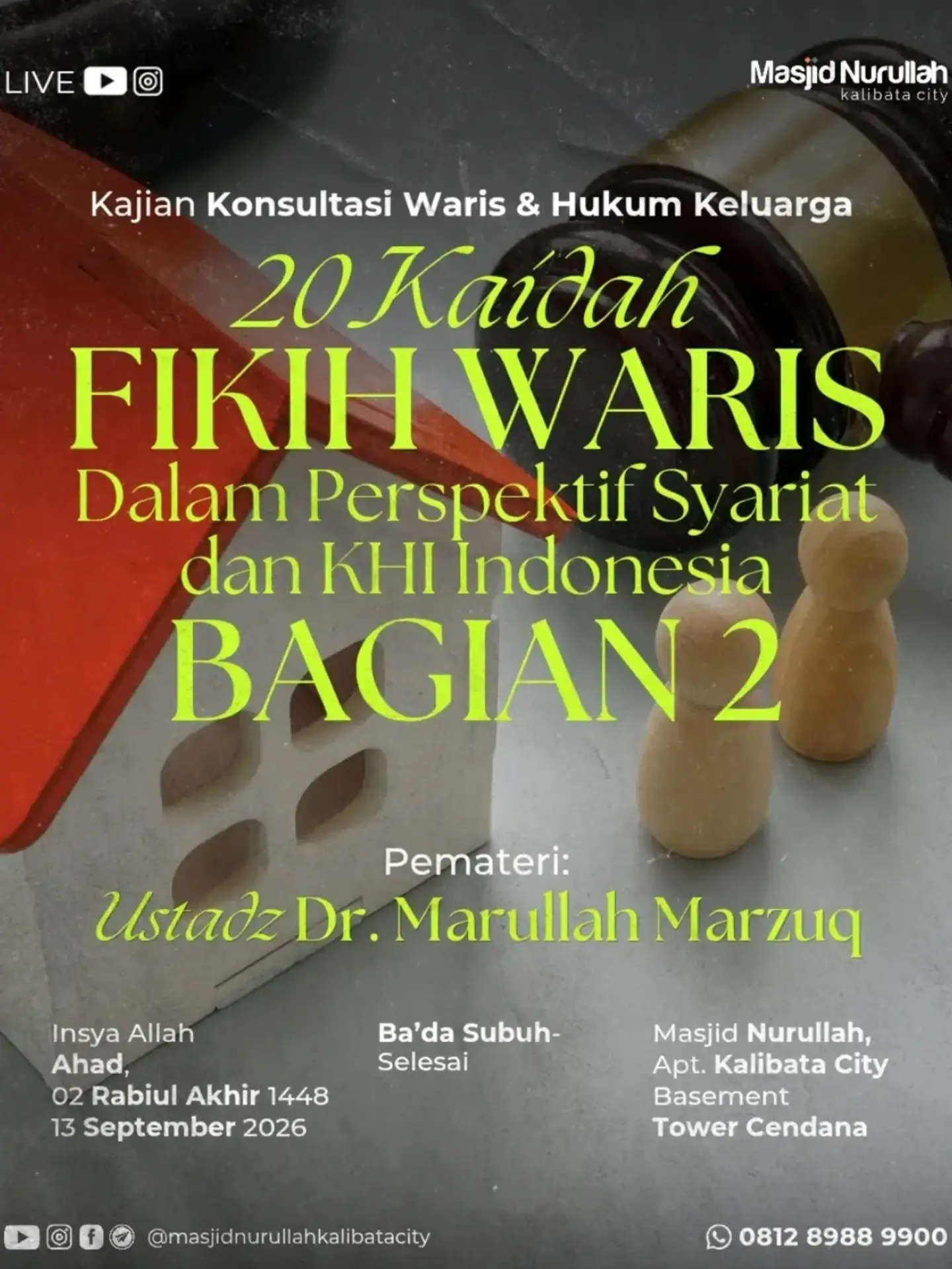 20 Kaidah Fikih Waris Dalam Perspektif Syariat dan KH I Indonesia Bagian 2