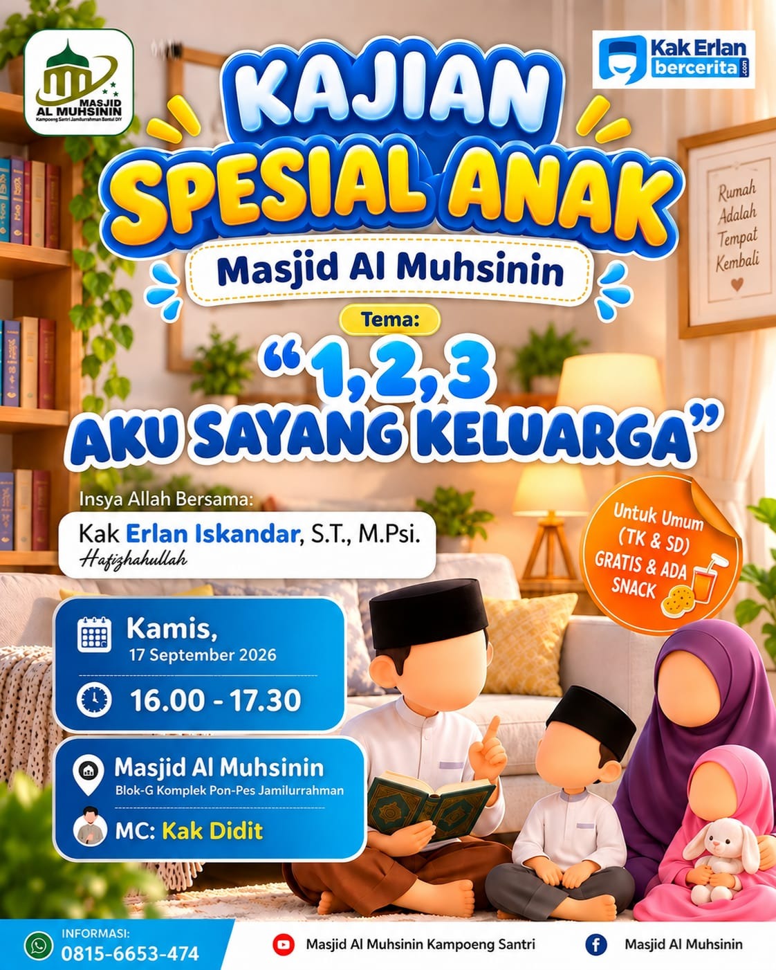 1,2,3 Aku Sayang Keluarga