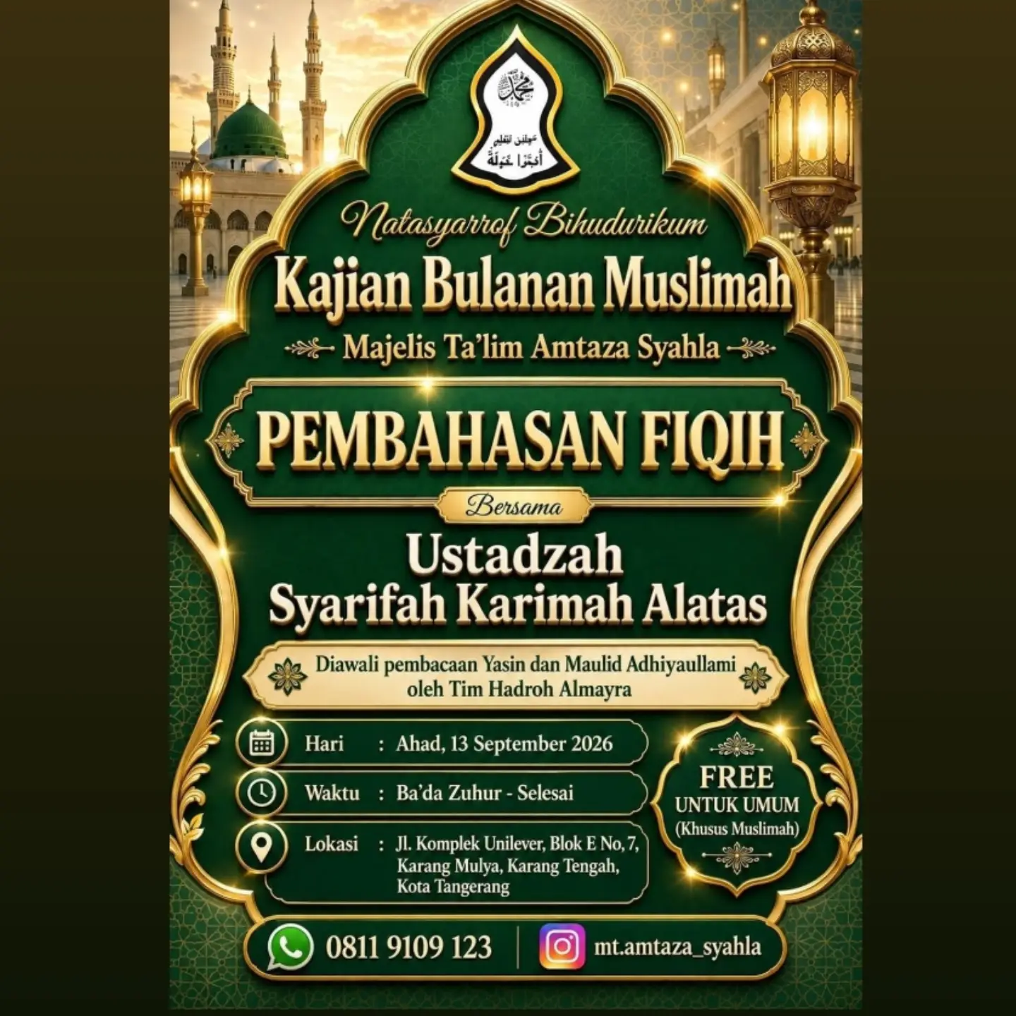 Kajian Bulanan Muslimah
