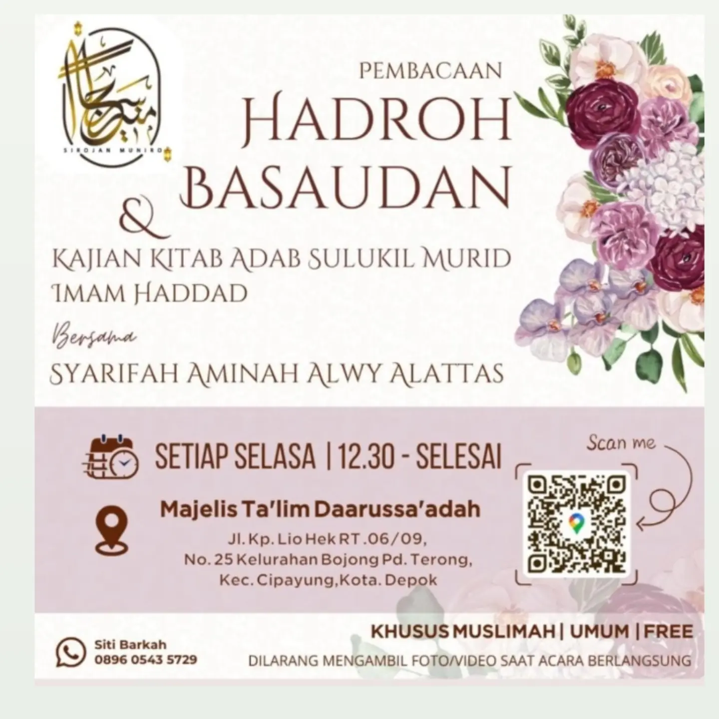 Pembacaan Hadroh & Basaudan