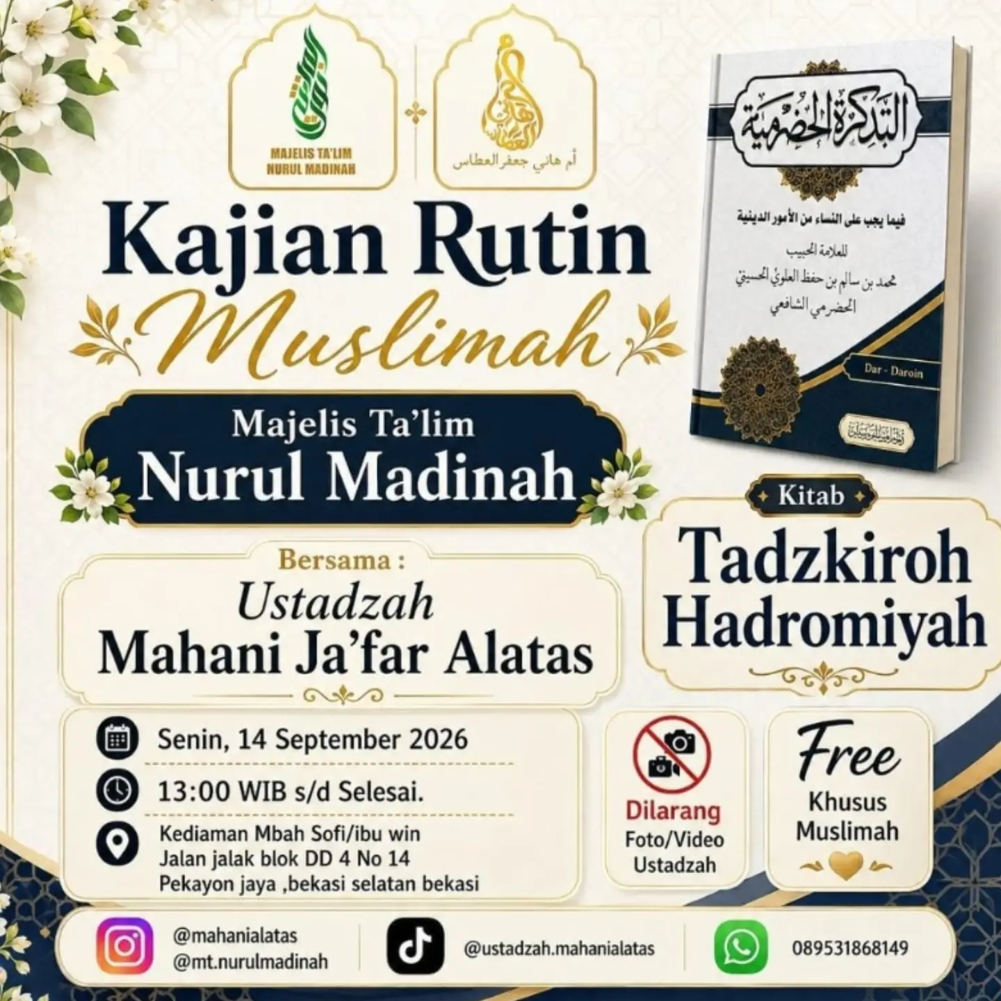 Kajian Rutin Muslimah