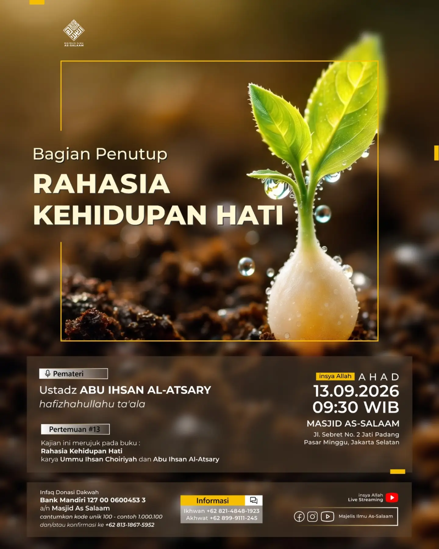 Bagian Penutup Rahasia Kehidupan Hati