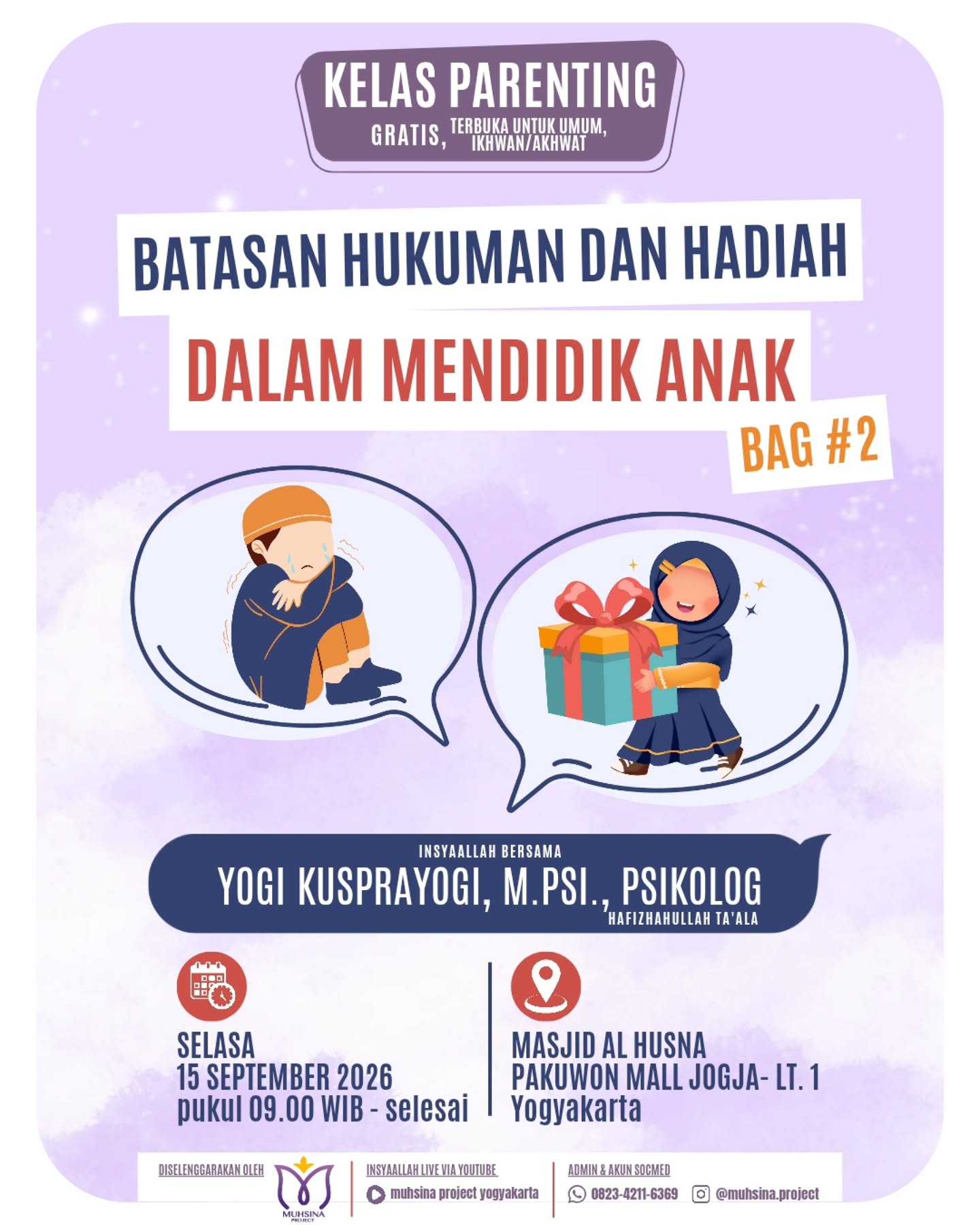 Batasan Hukuman Dan Hadiah Dalam Mendidik Anak (Bag #2)