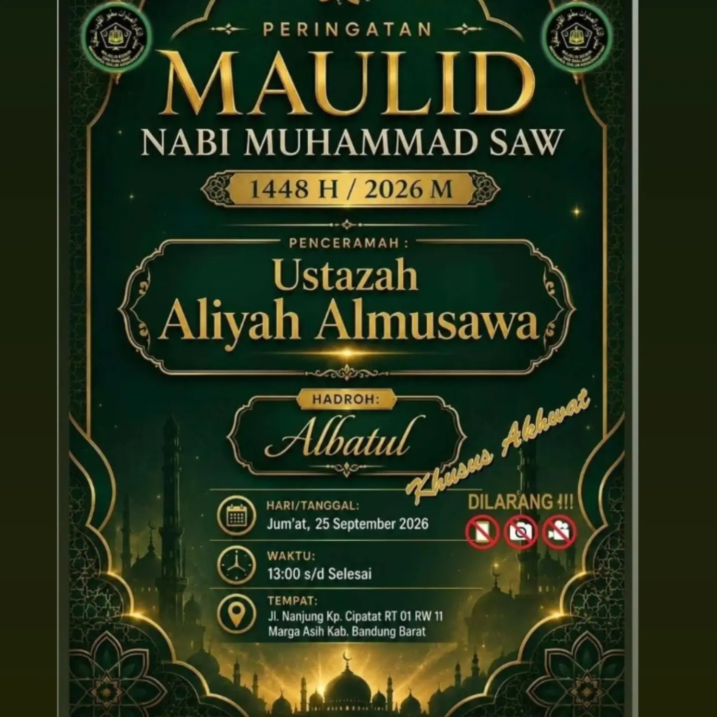 Maulid Nabi Muhammad SAW