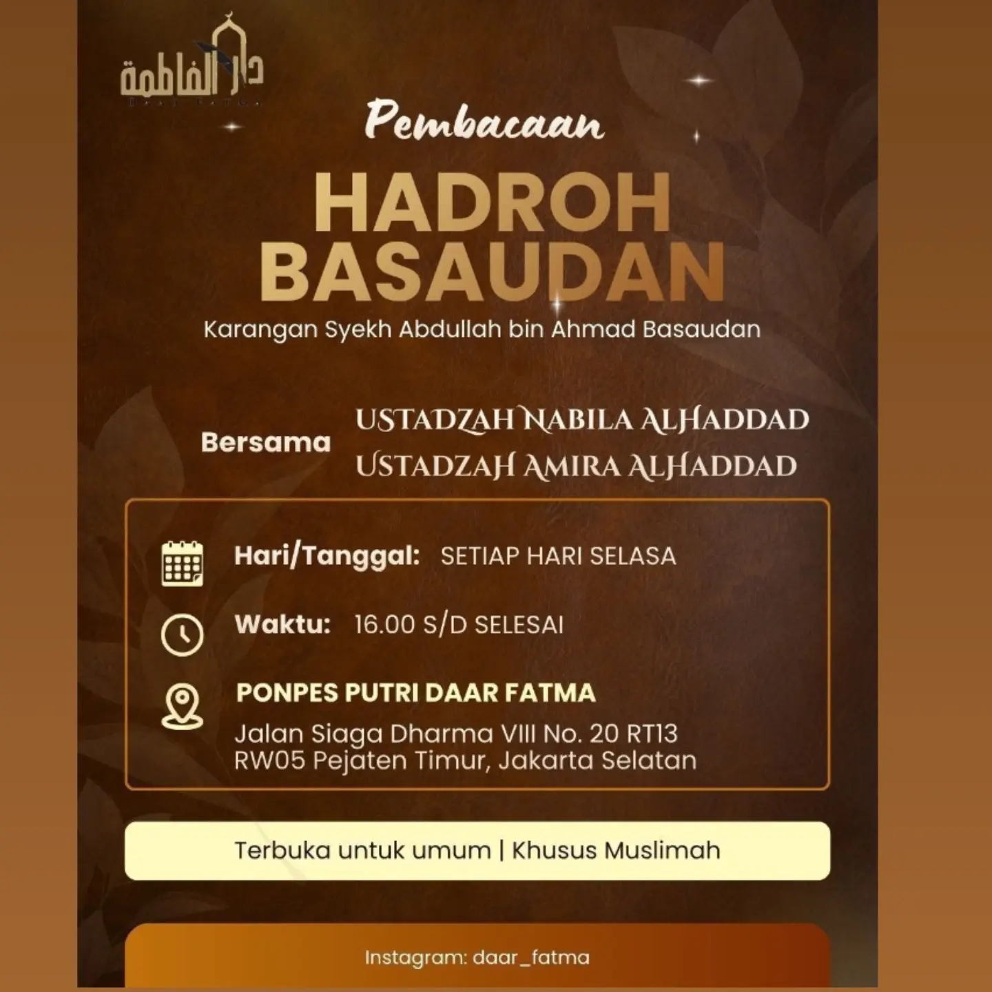 Pembacaan Hadroh Basaudan