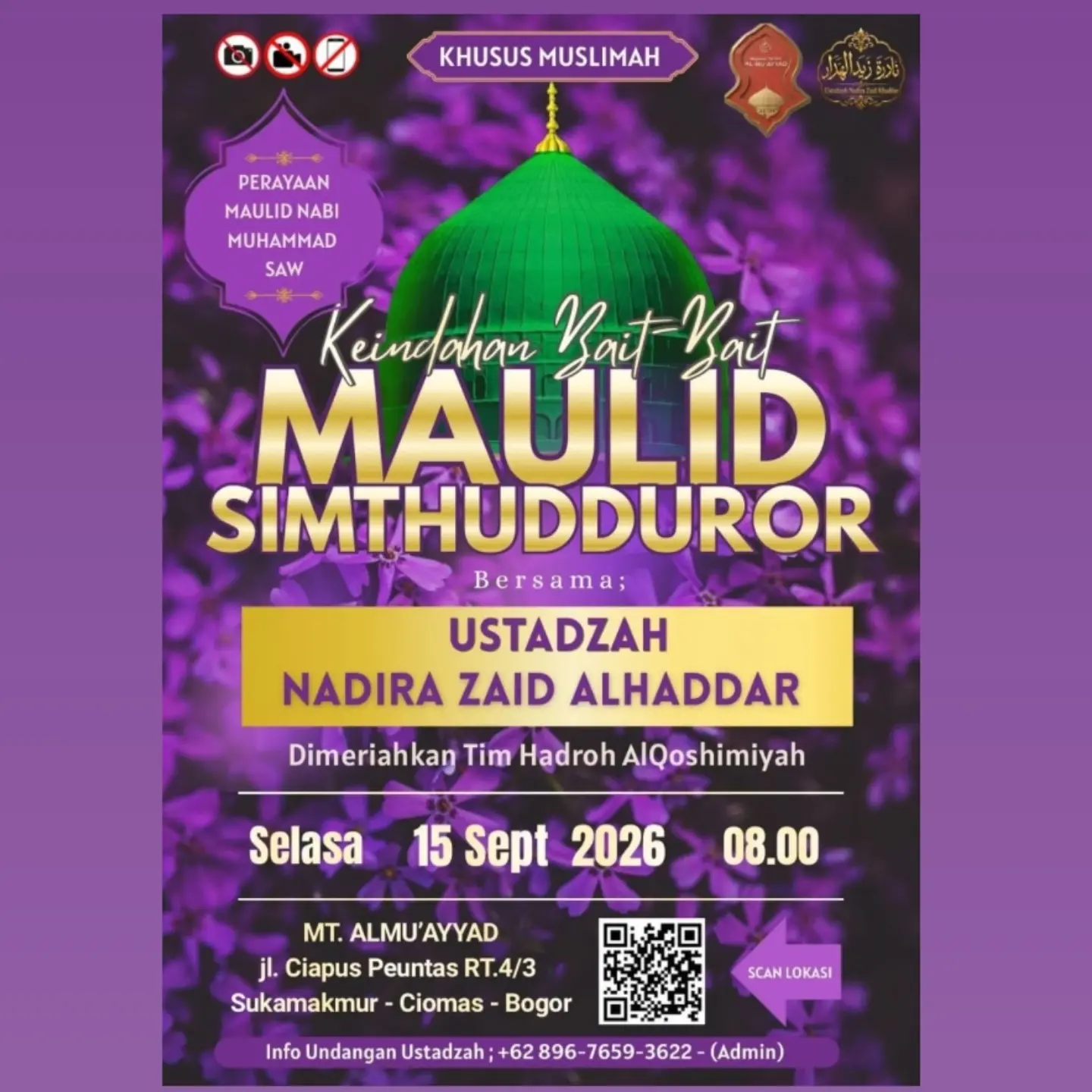 Keindahan Zait Bait Maulid Simthudduror