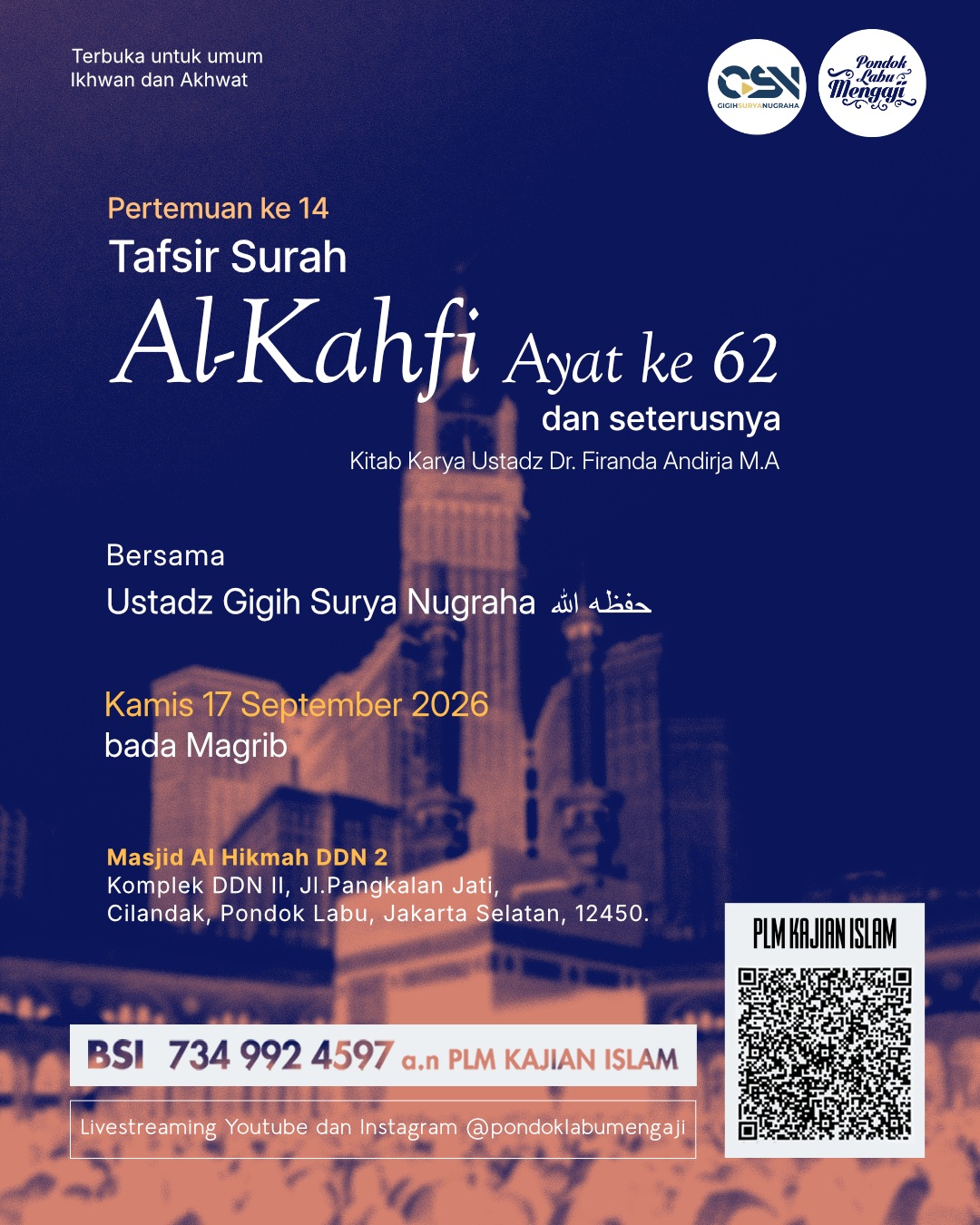 Tafsir Surah Al-Kahfi Ayat ke 62 dan seterusnya