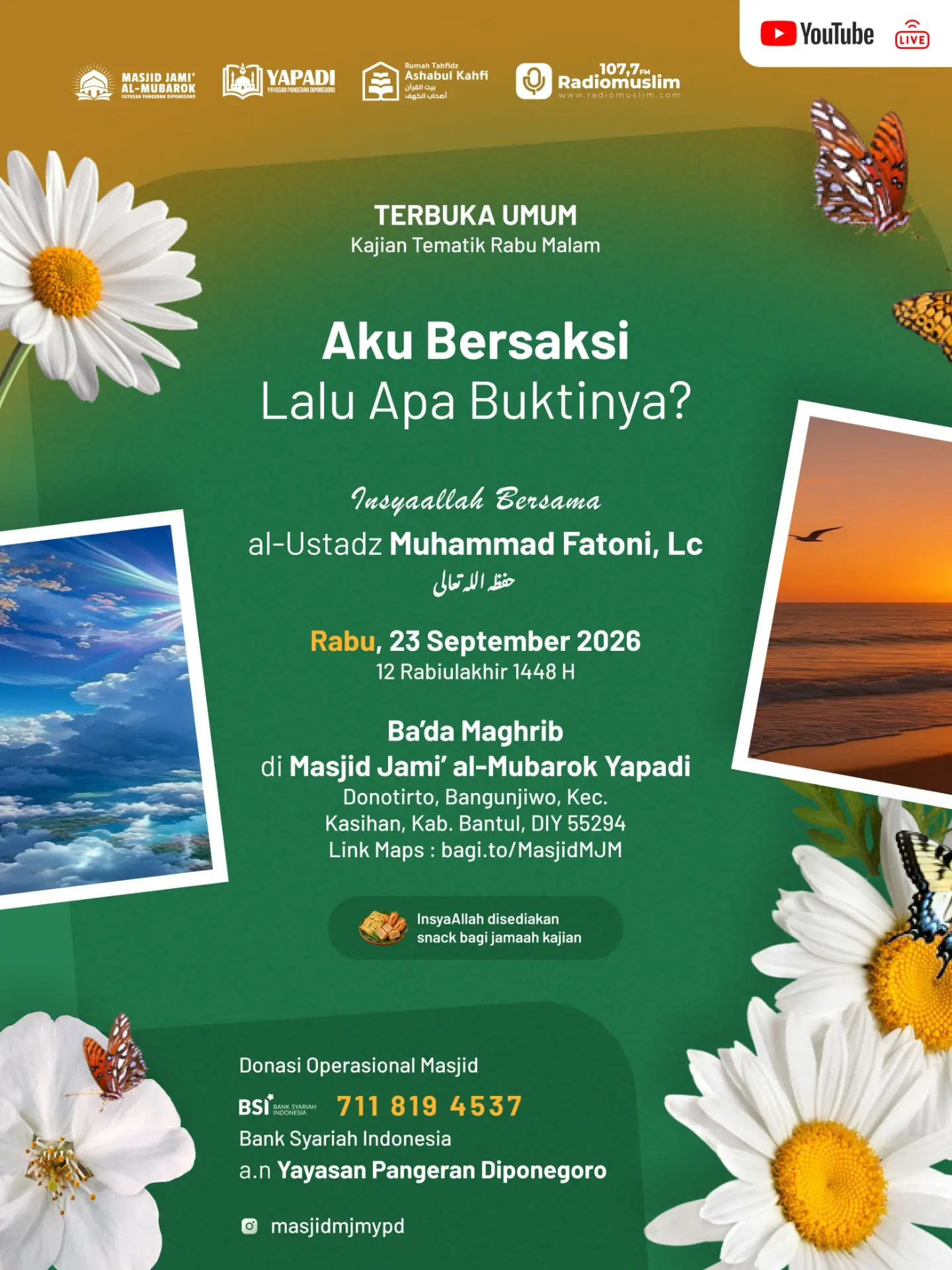 Aku Bersaksi Lalu Apa Buktinya?