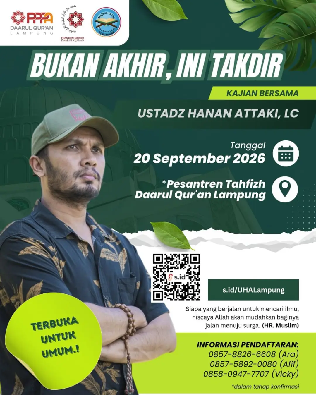 Bukan Akhir, Ini Takdir