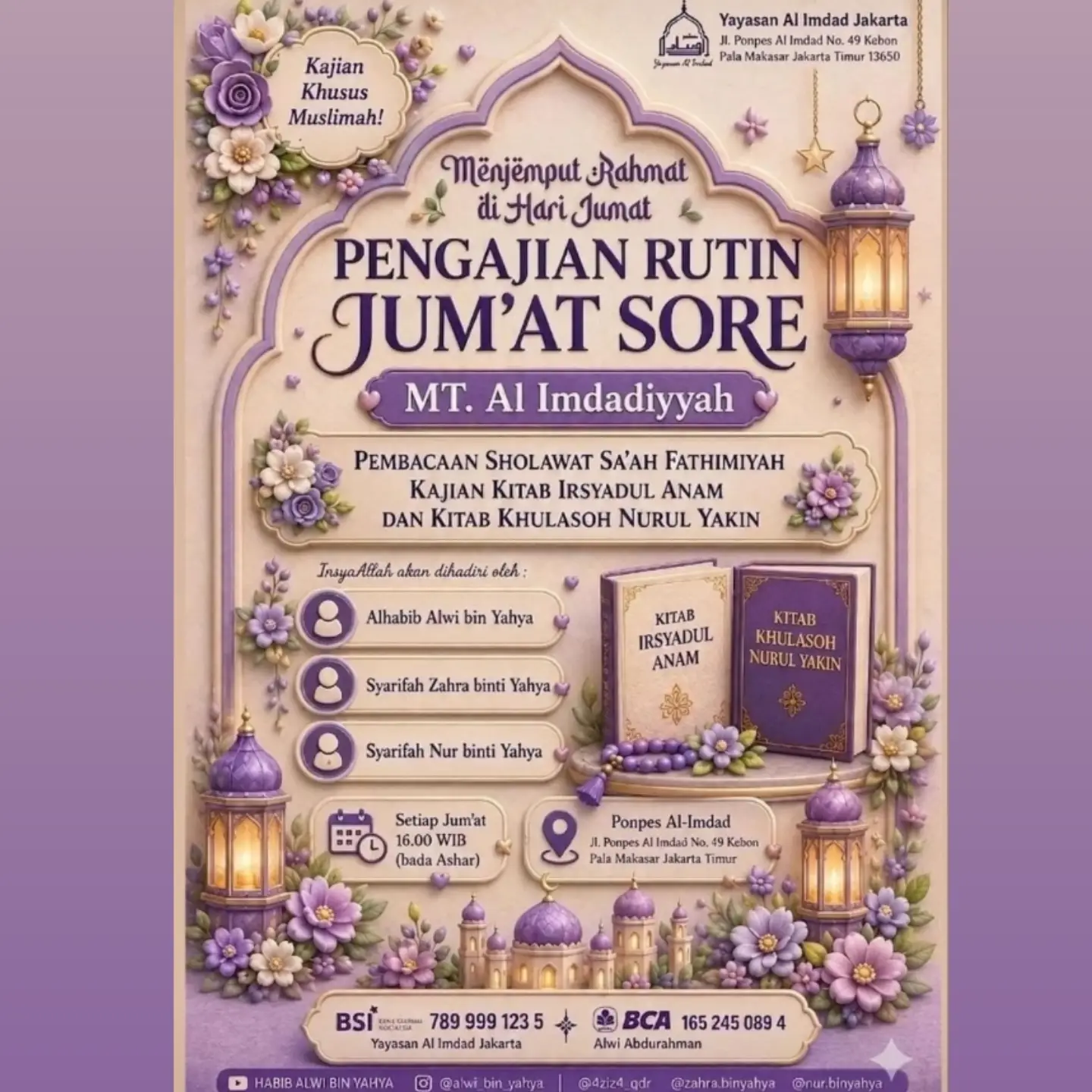 Mejenput Rahmat di Hari Jumat