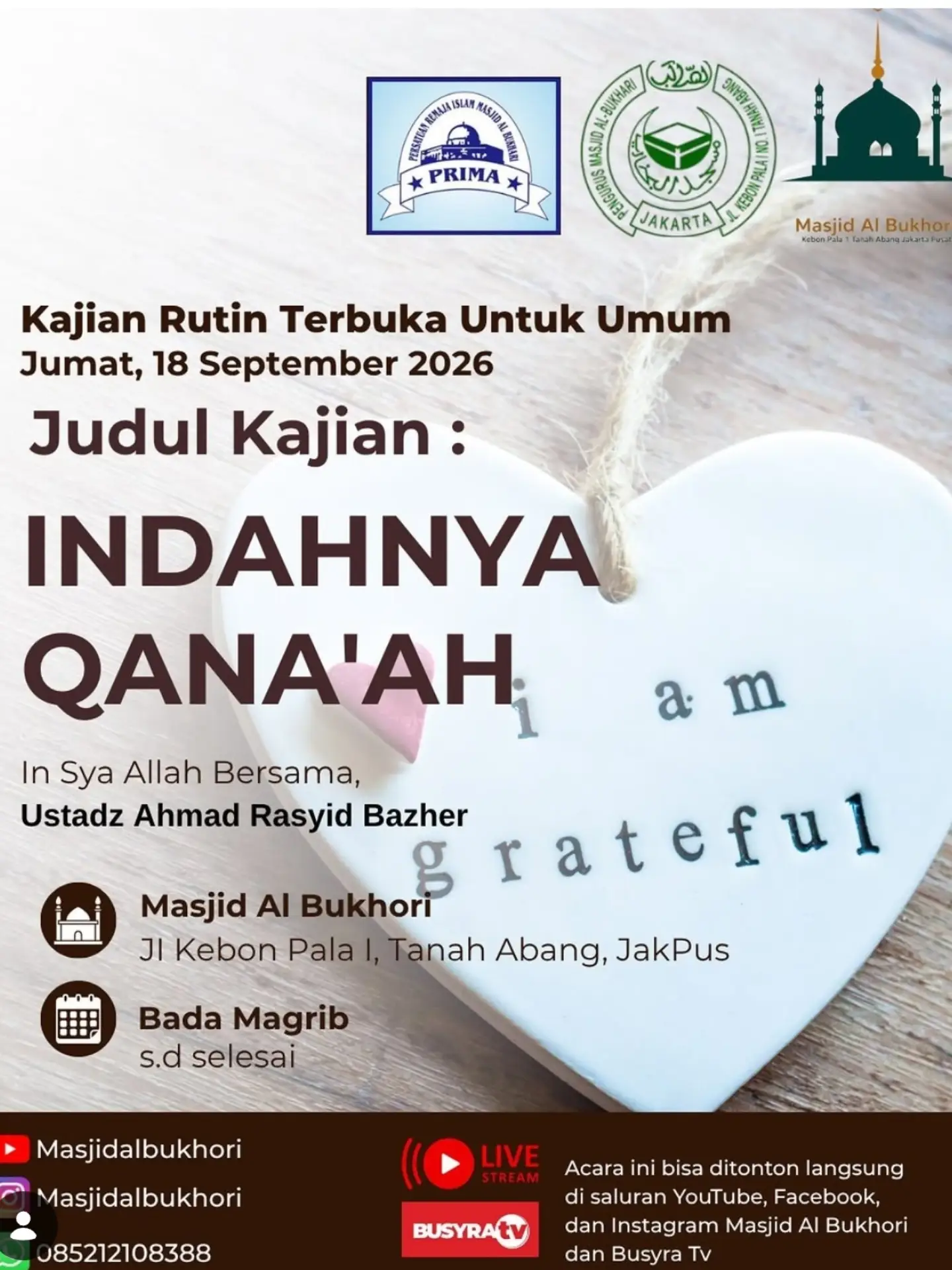 INDAHNYA QANA'AH